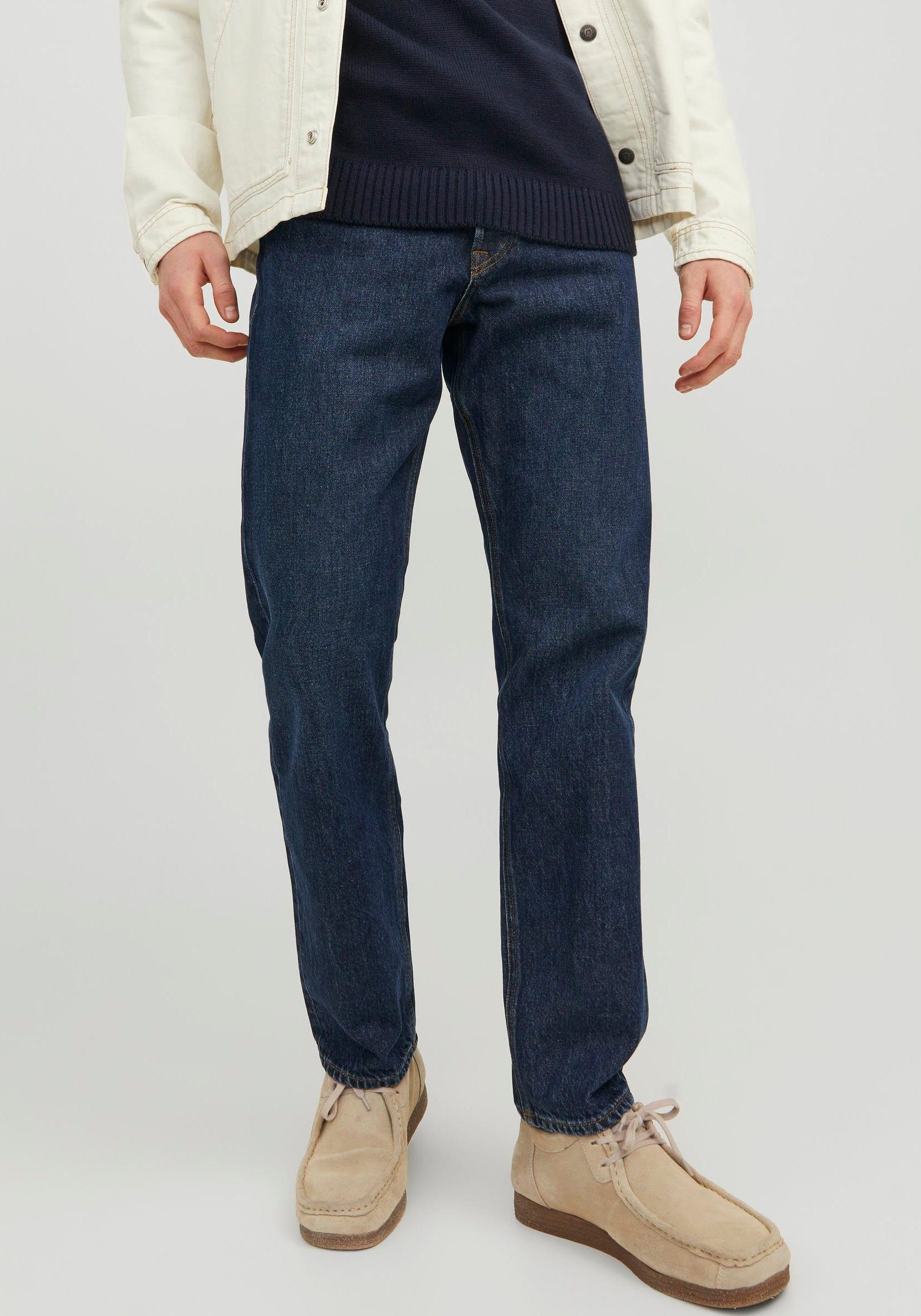 Jack & Jones Loose fit jeans JJICHRIS JJORIGINAL SBD 921 SN heren loose fit jeans maat 33 blauw