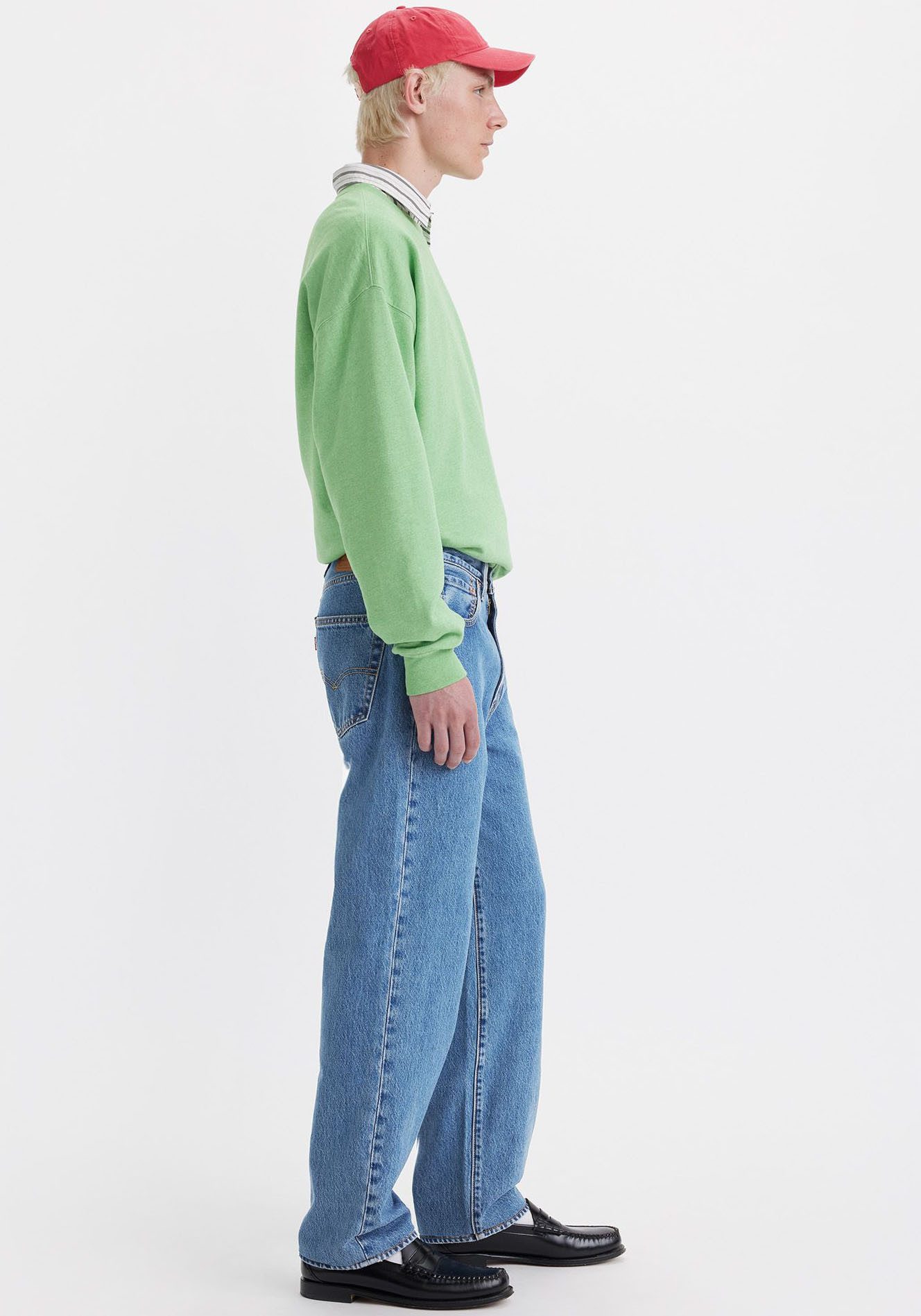 Levi's Loose fit jeans 568 STAY LOOSE met aandeel linnen