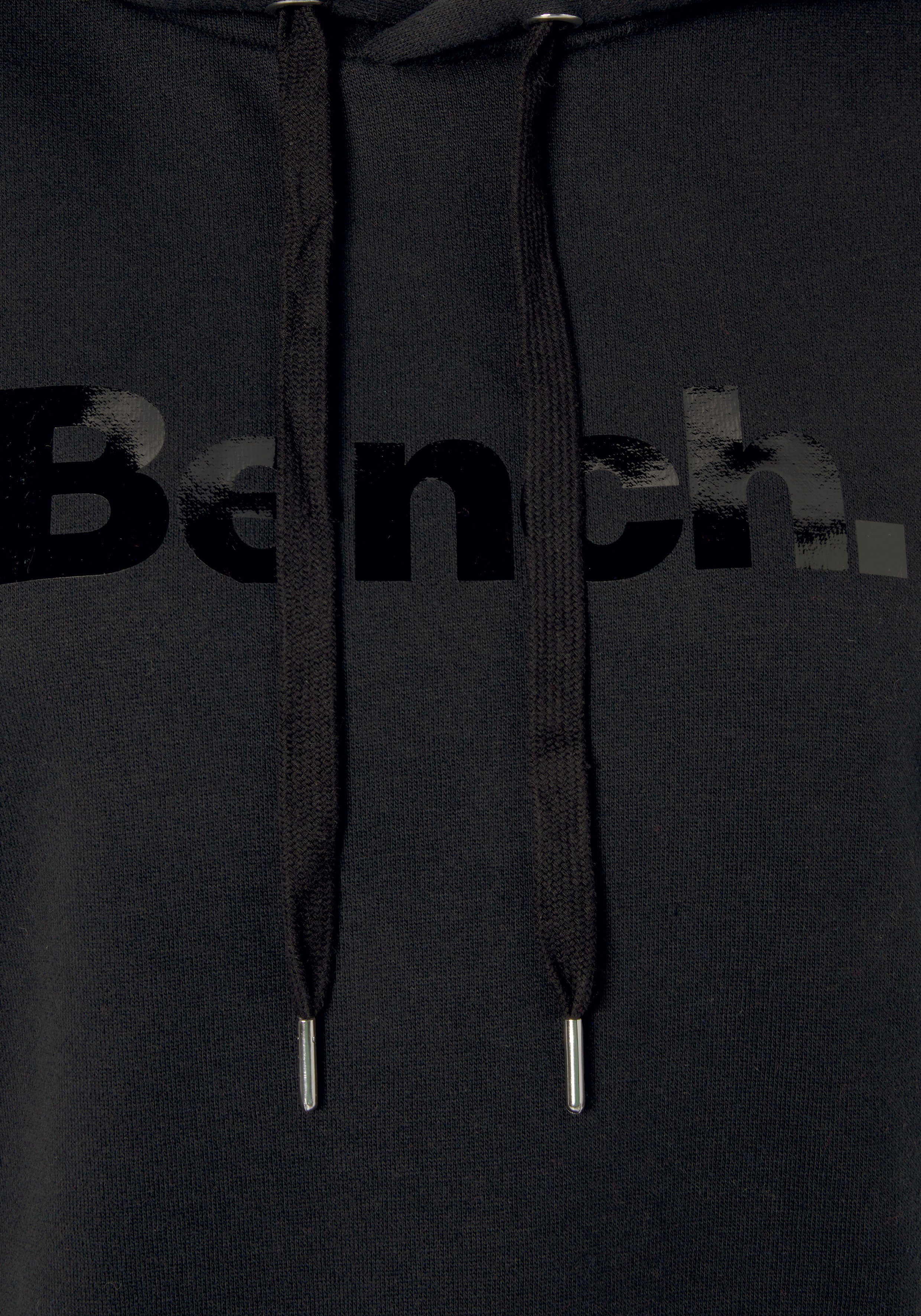 Bench. Loungewear Hoodie met glanzende logoprint, loungewear