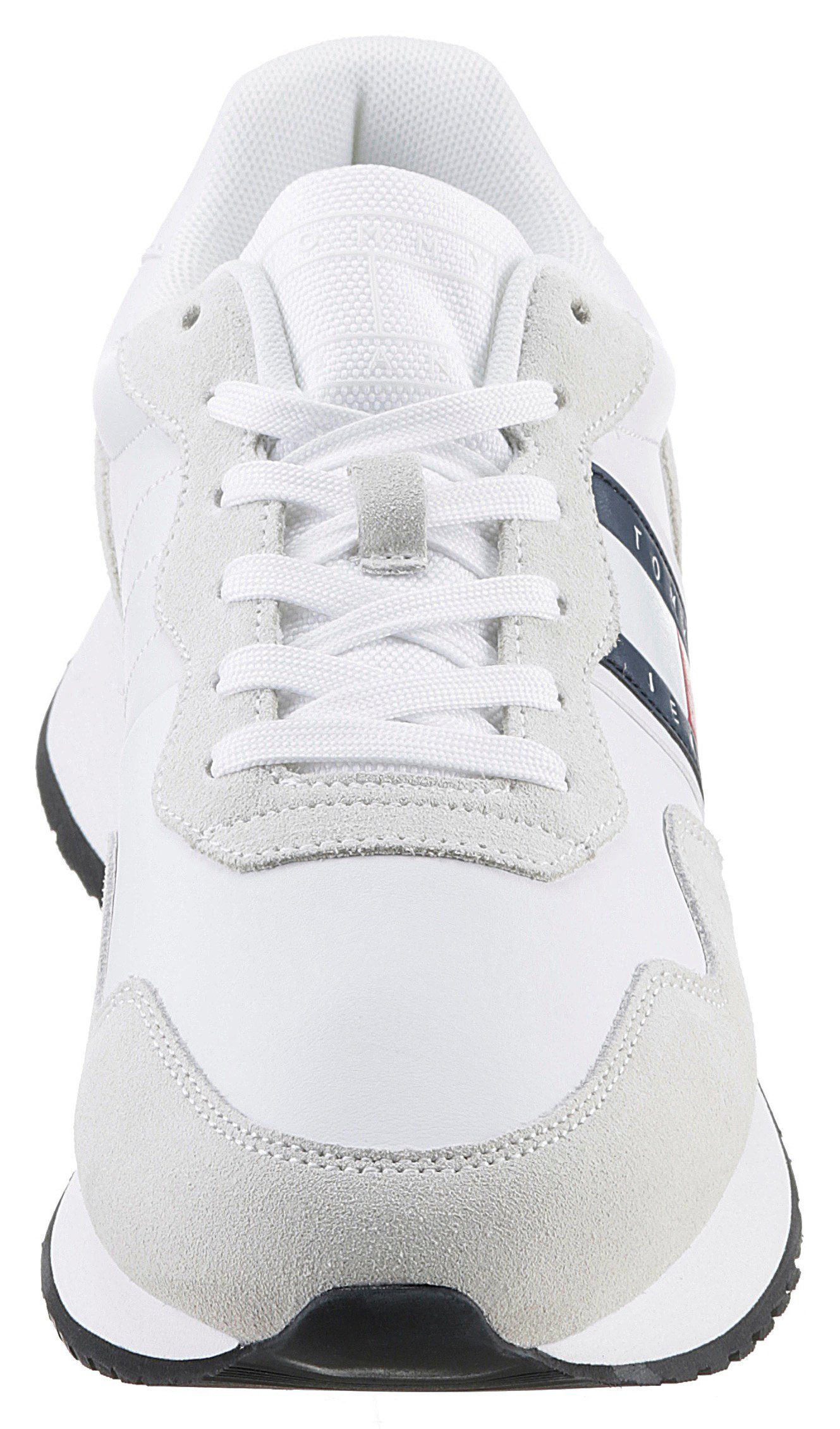TOMMY JEANS Sneakers TJM MODERN RUNNER vrijetijdsschoen, lage schoen, veterschoen met zijlogo-vlag