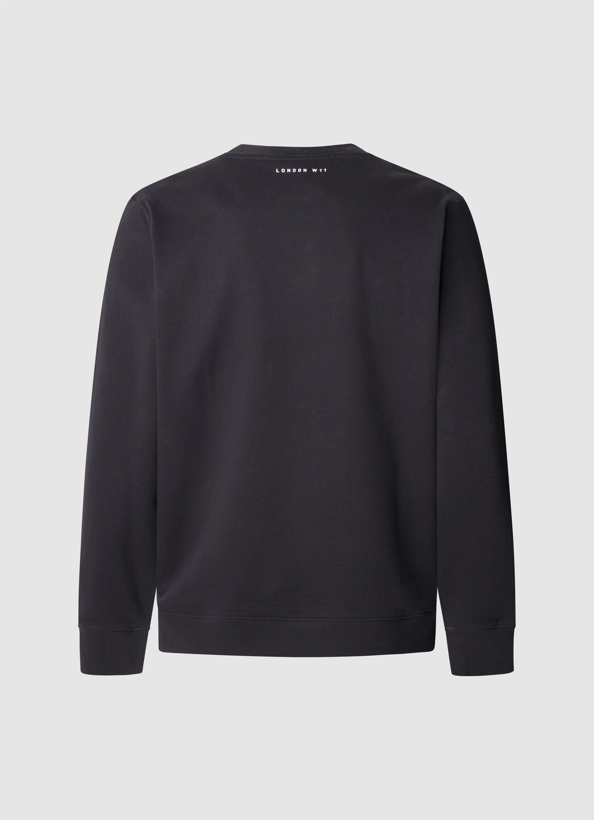 Pepe Jeans Sweatshirt DORIAN CREW met logoprint in used look