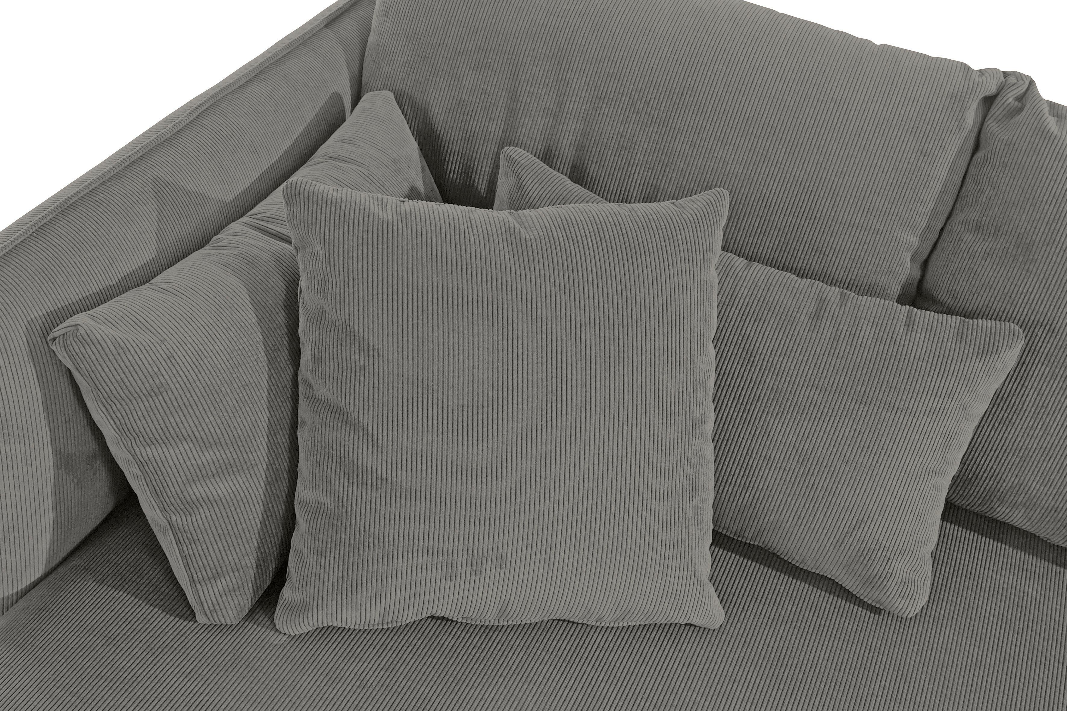andas Ottomane Nöre Lounge-module - om zelf samen te stellen, breedte 138 cm, diepte 168 cm
