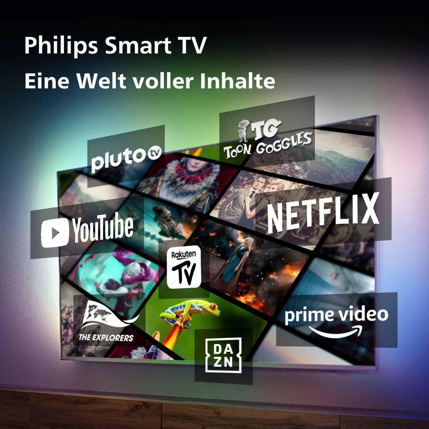 Philips Led-TV 43PUS8108/12, 108 cm / 43", 4K Ultra HD, Smart TV