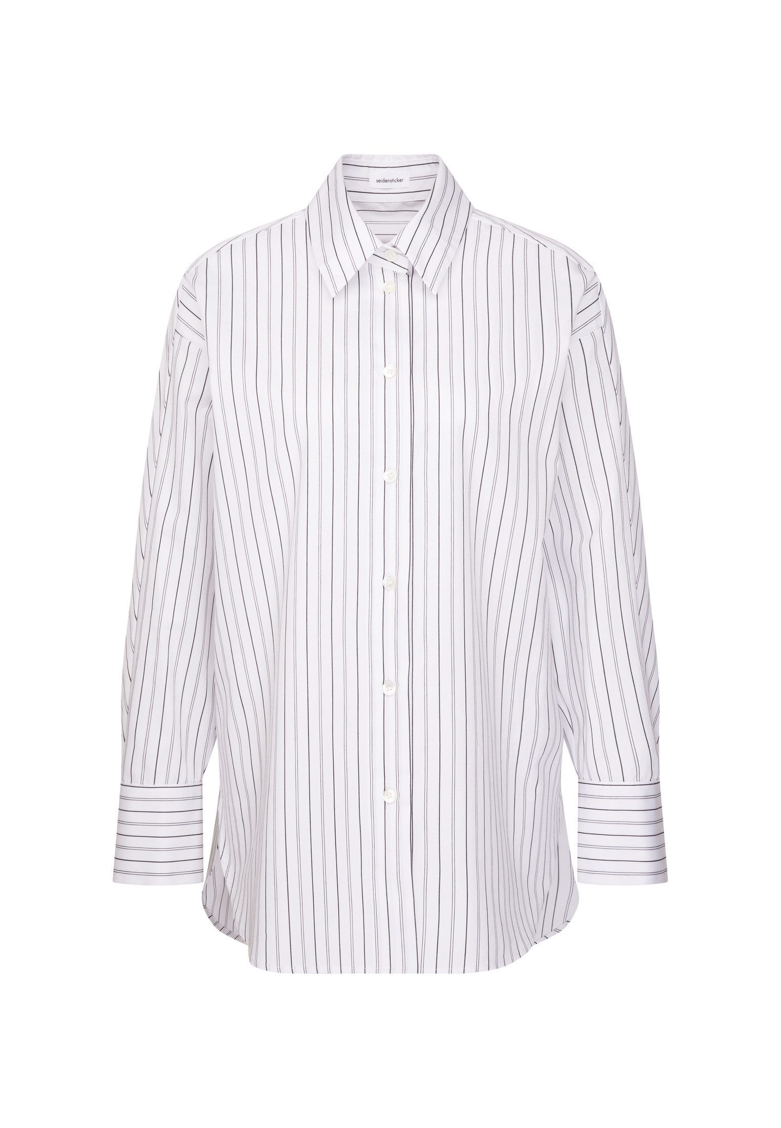 seidensticker Overhemdblouse Zwarte roos