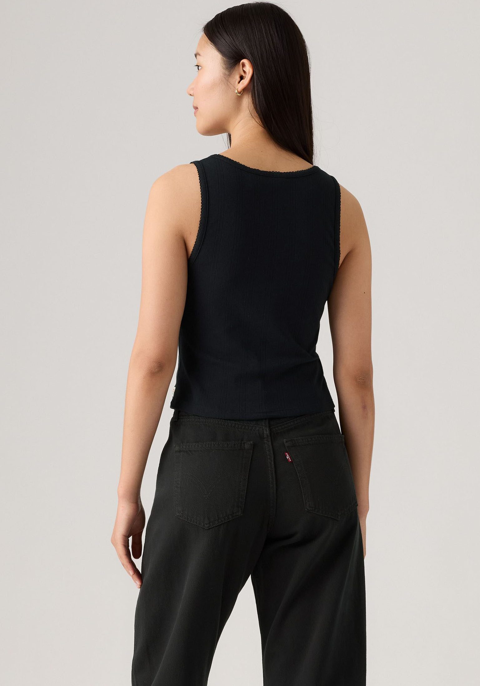 Levi's® Tanktop met knoopsluiting