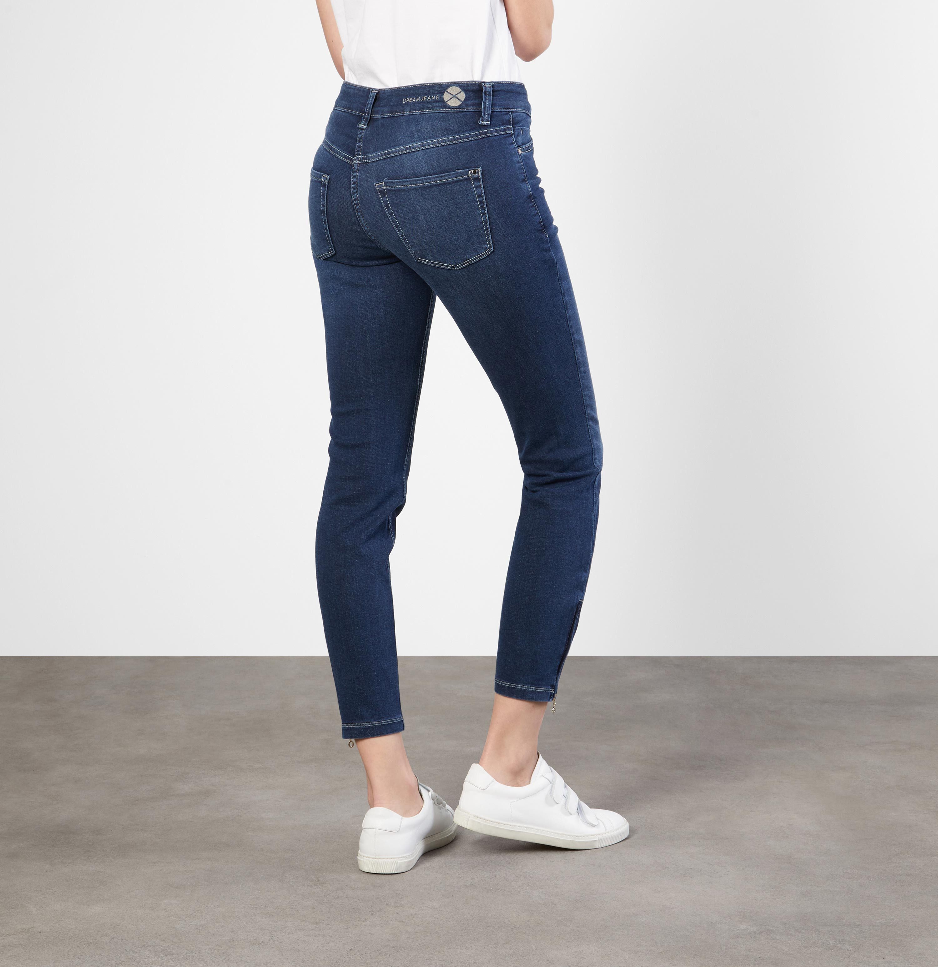 MAC 7 8 jeans Dream Chic Verkort model met ritssluiting