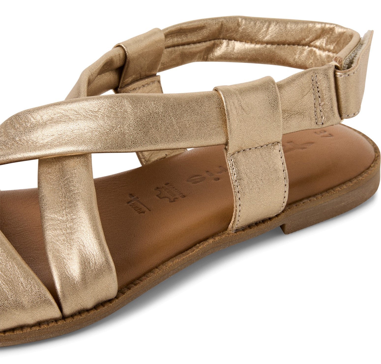 Tamaris Sandalen , zomerschoen, sandalette met klittenband aan het riempje
