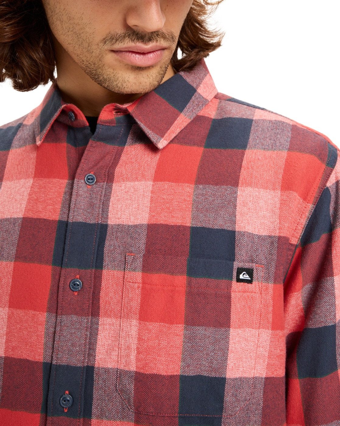 Quiksilver Overhemd met lange mouwen Motherfly Plaid