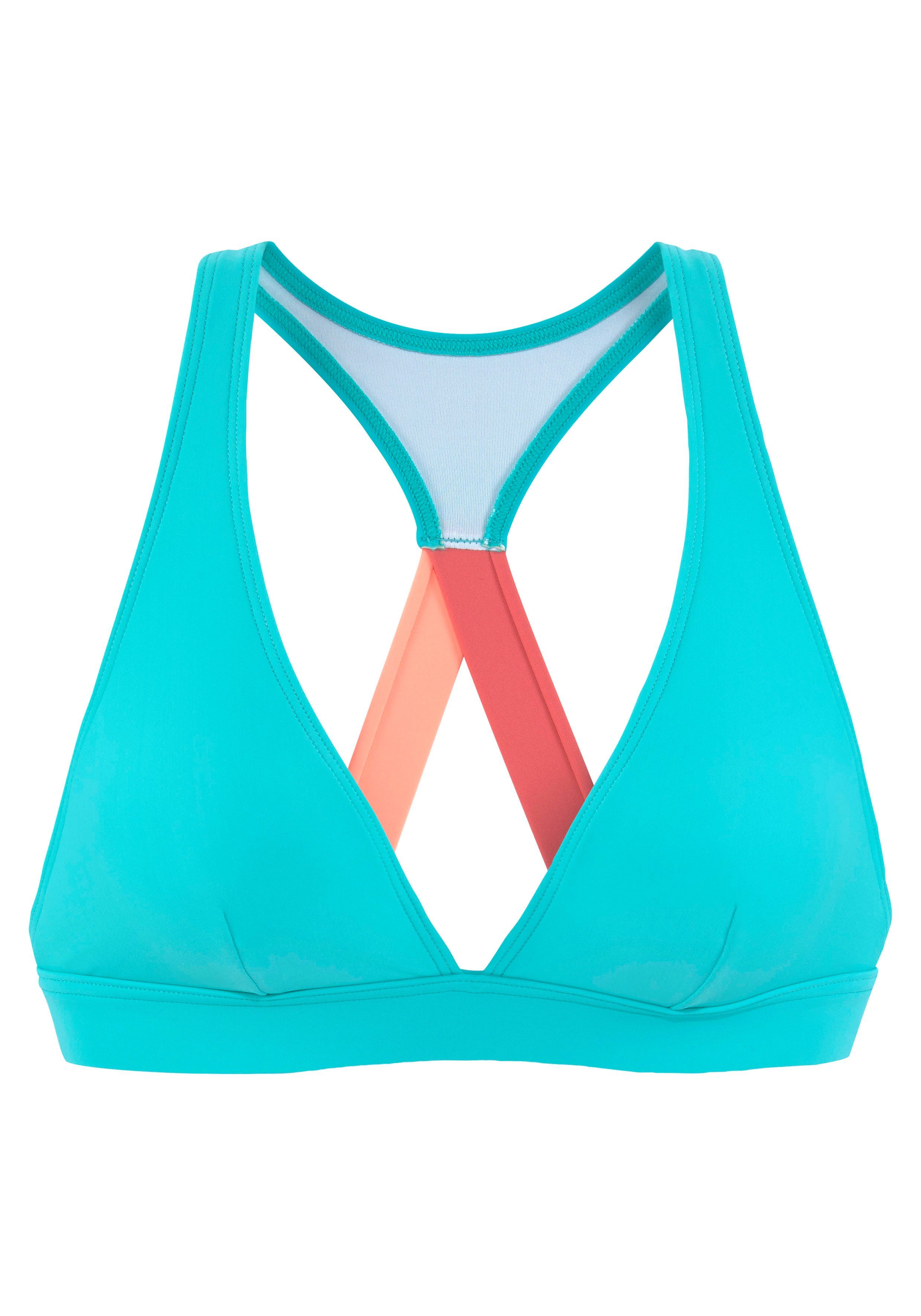 active by Lascana Triangel-bikinitop Janni met racerback
