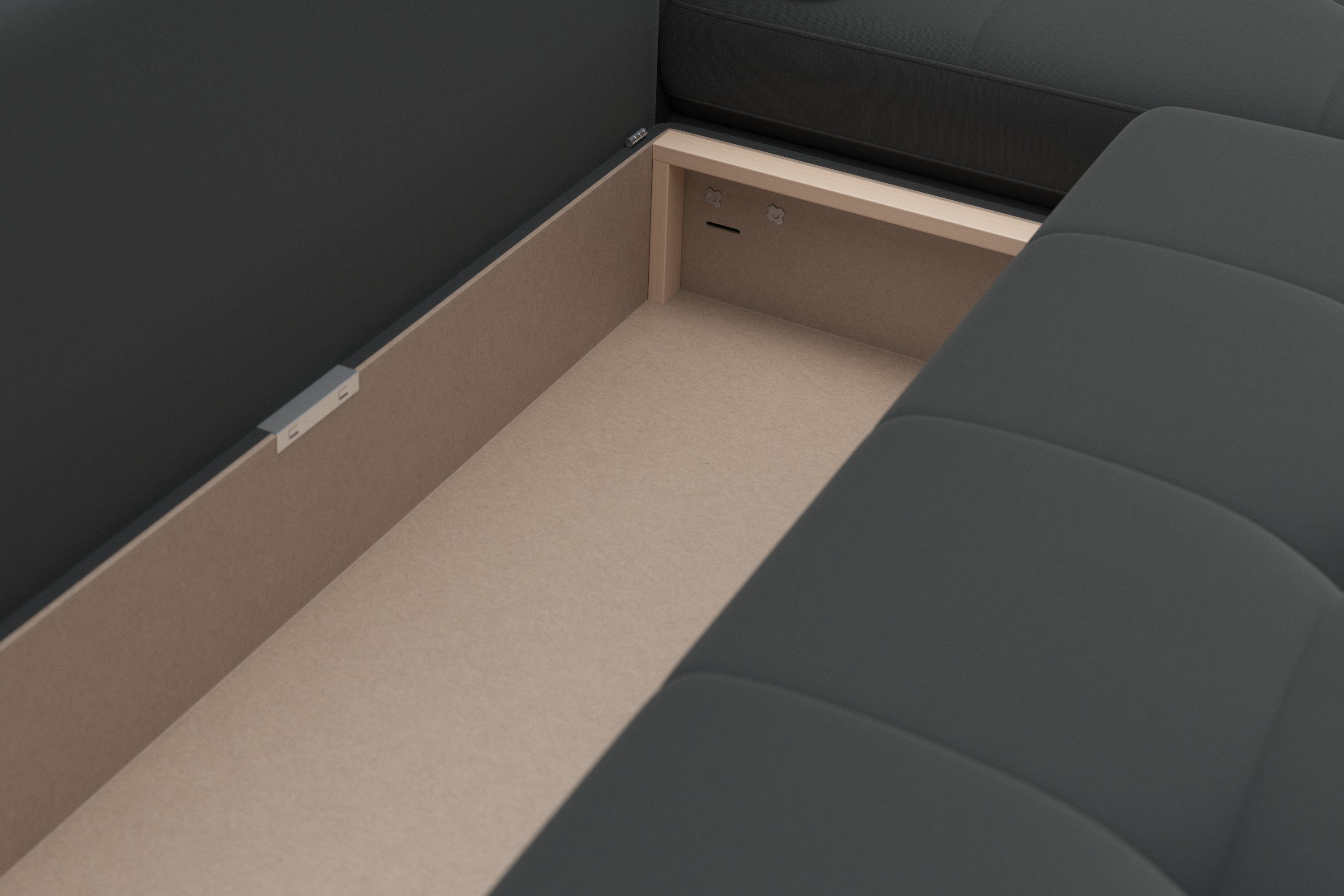 sit&more Zithoek Latigo U-vorm met récamier, naar keuze met slaapfunctie en bedkist
