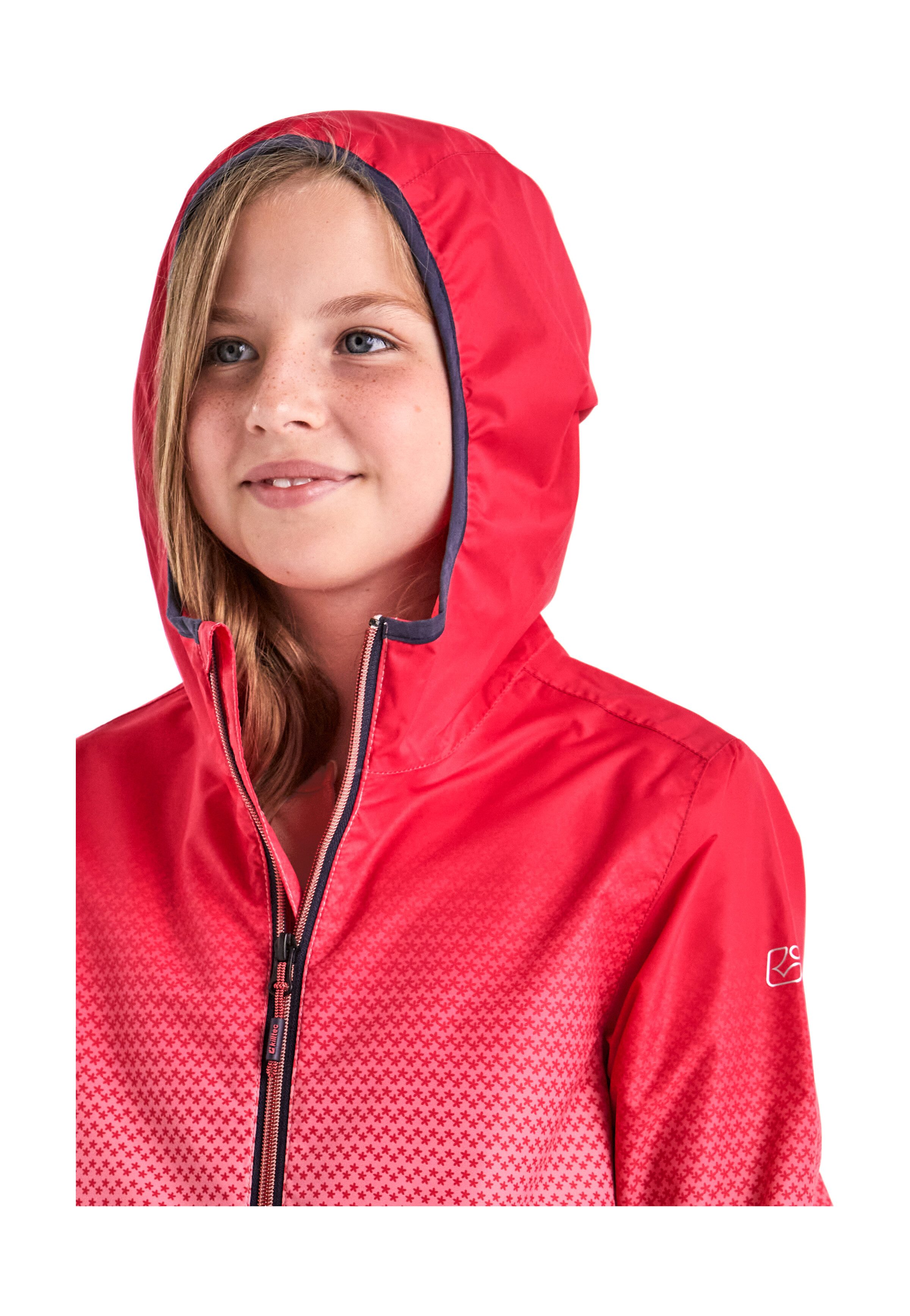 Killtec Outdoorjack Lyse GRLS JCKT A Lichte, waterdichte meisjesjas van killtec, duurzaam geïmpregneerd
