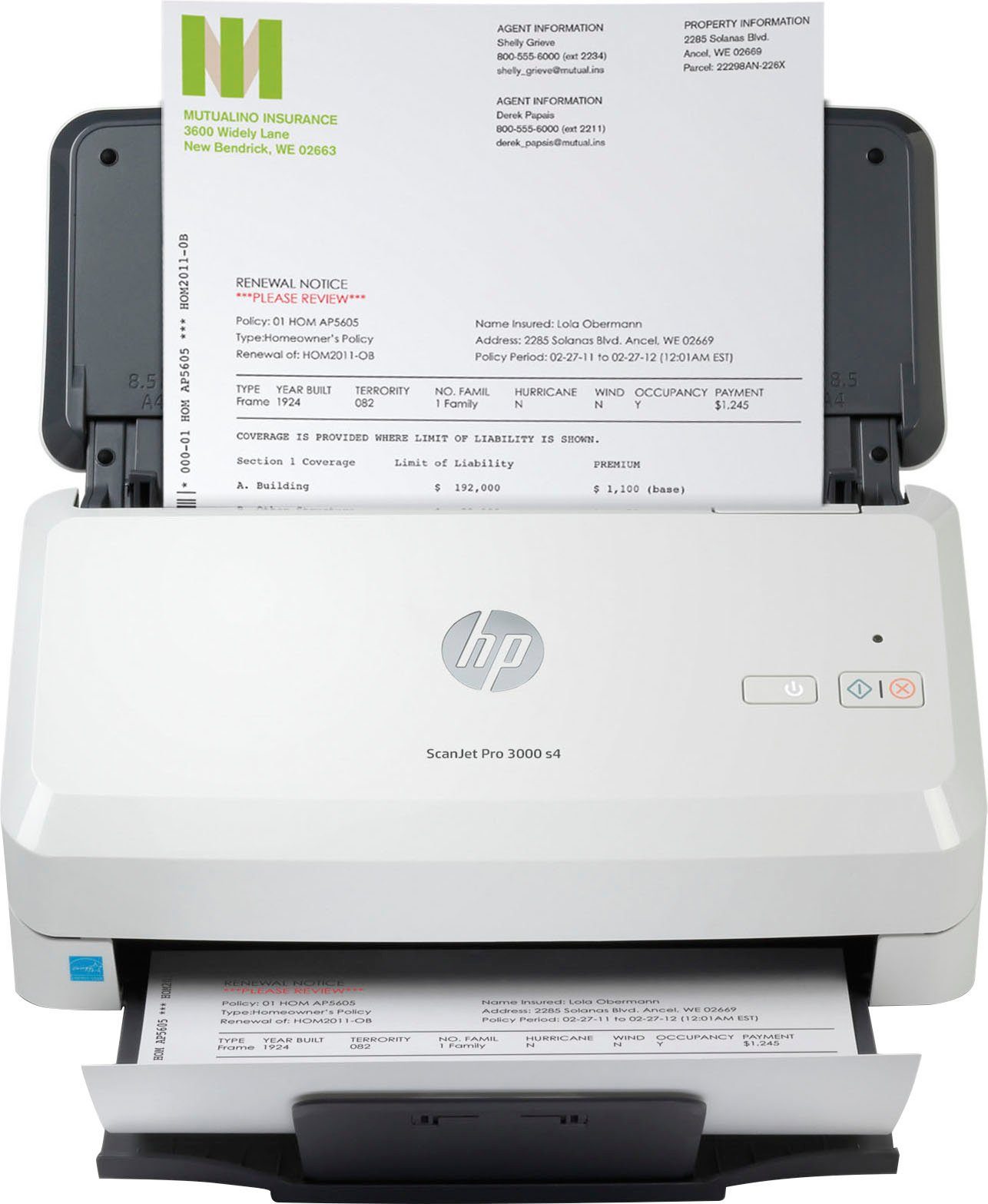 HP Scanner ScanJet Pro 3000 s4 HP+ Instant inc compatibel