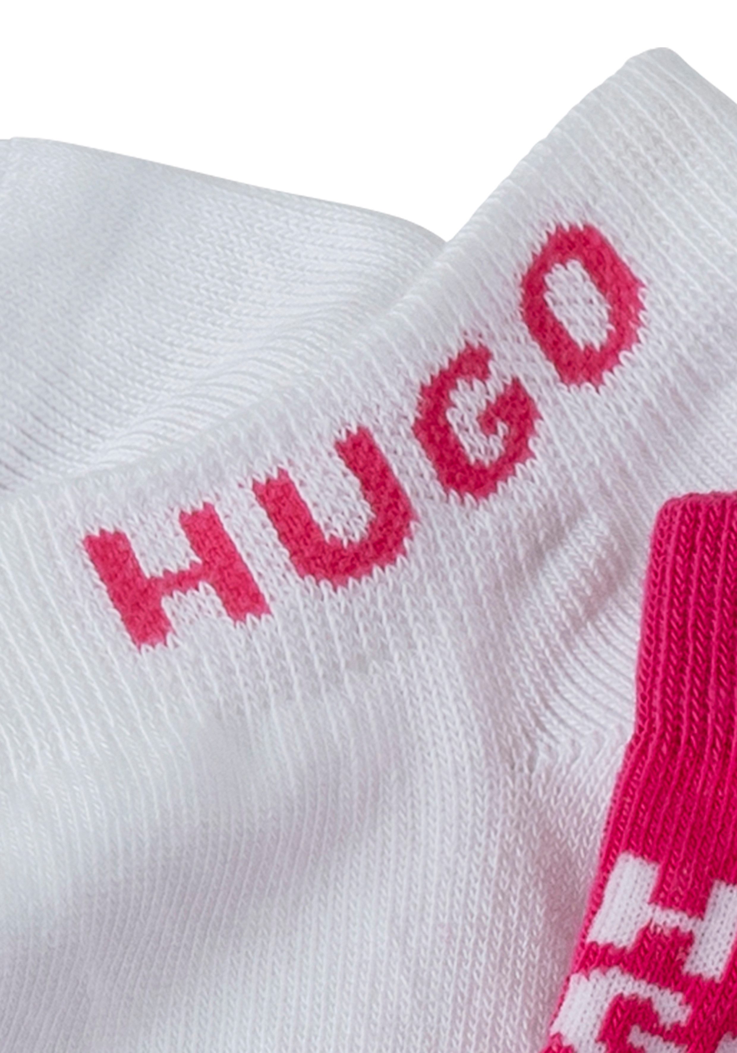 HUGO underwear Sokken 3P AS AO LOGO CC met contrasterende logo-opdruk (3 paar, Set van 3)