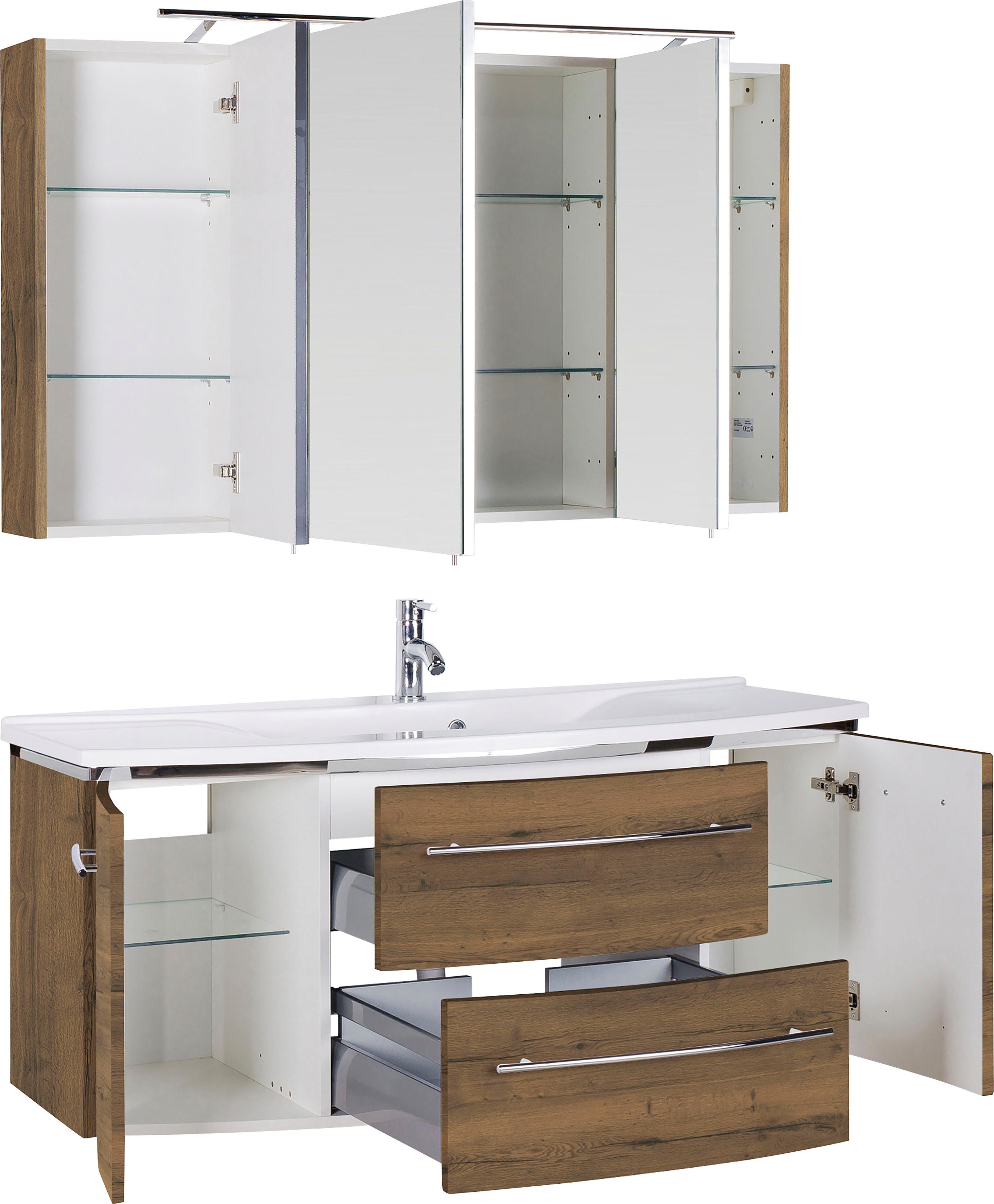 MARLIN Badkamerserie 3040 , breedte 120 cm (2-delig)