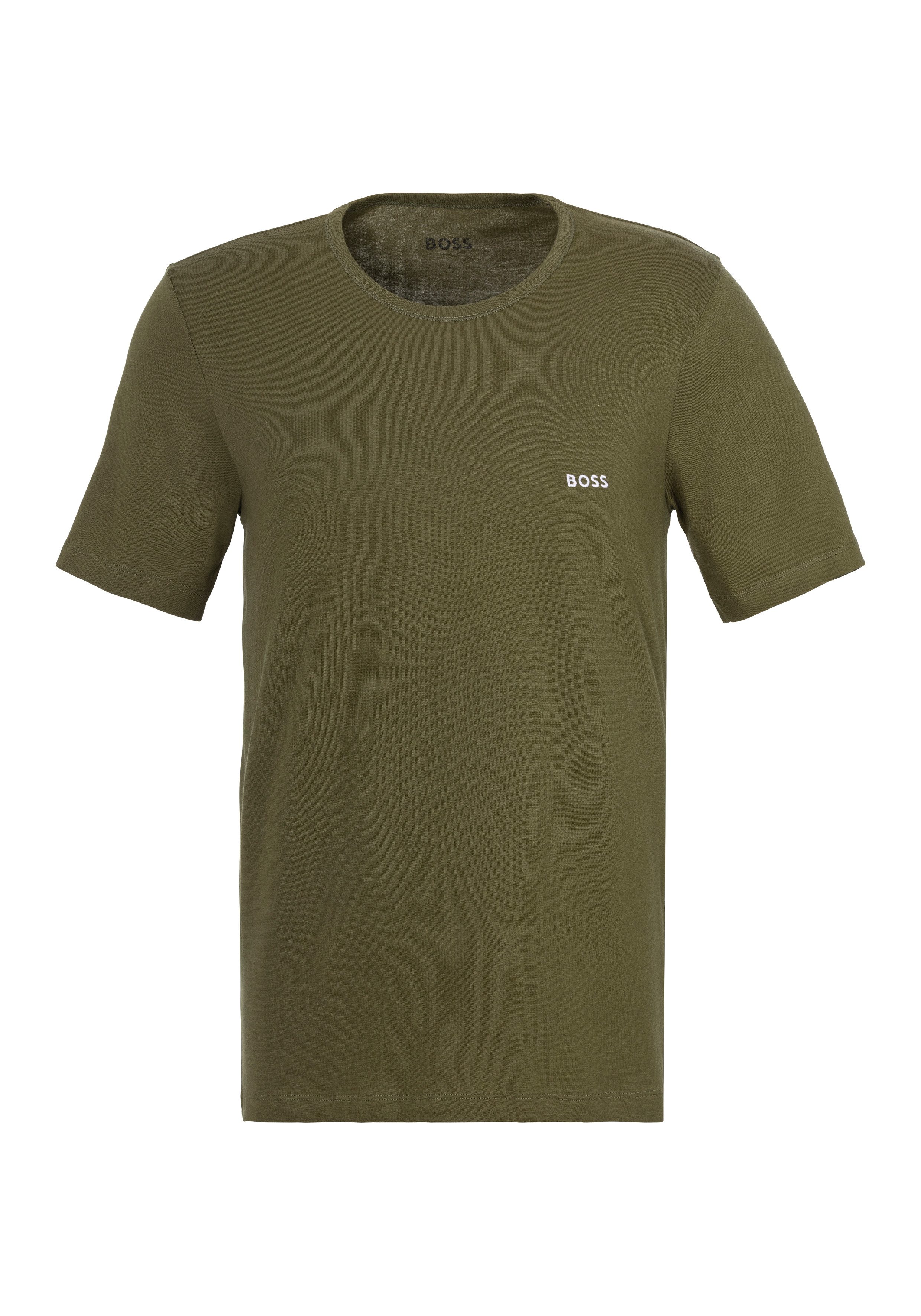 BOSS T-shirt TShirtRN 3P Cl met een ronde hals (Set van 3)