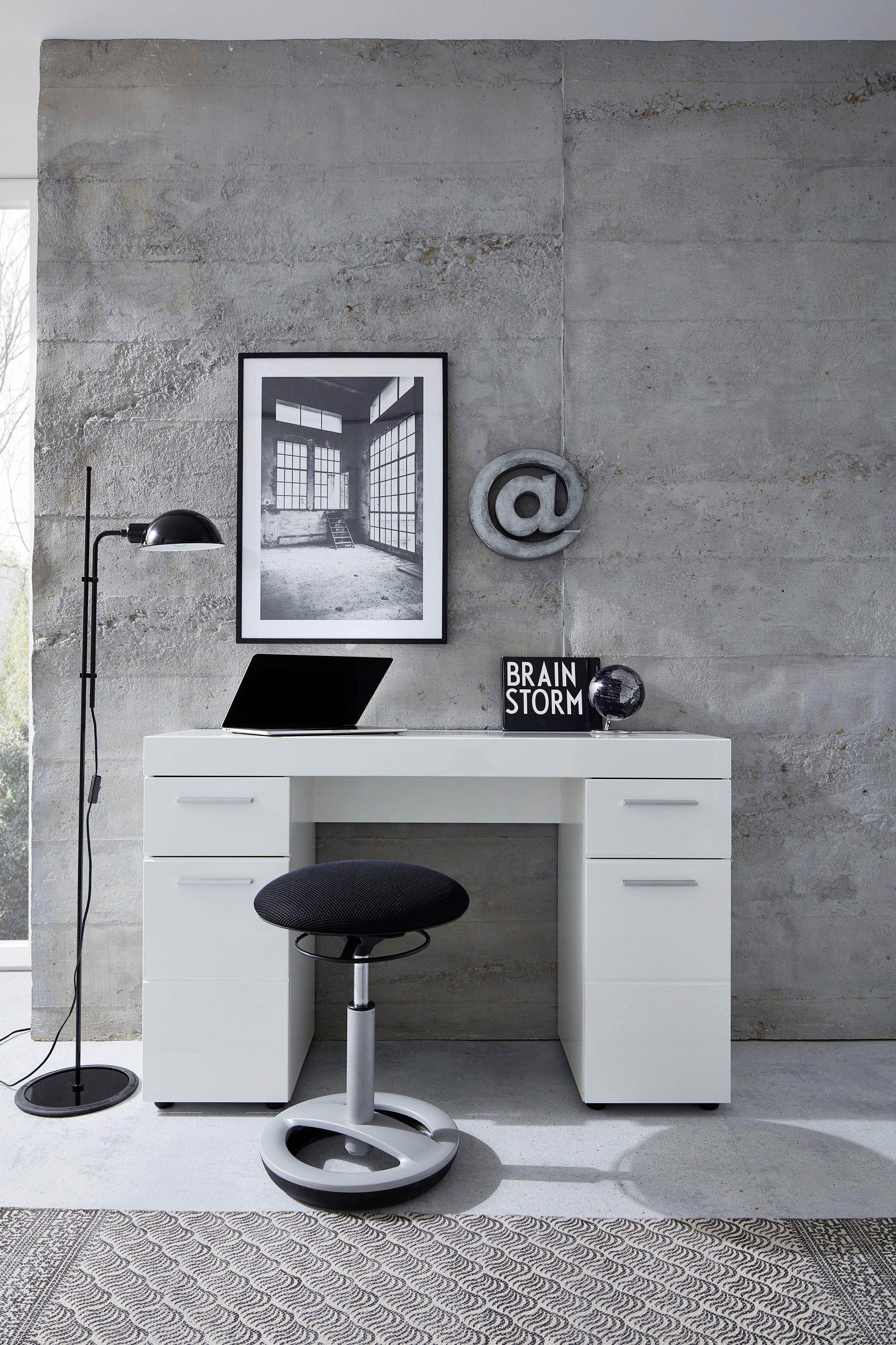INOSIGN Bureau Avena ook als kaptafel te gebruiken met de spiegel 88435001