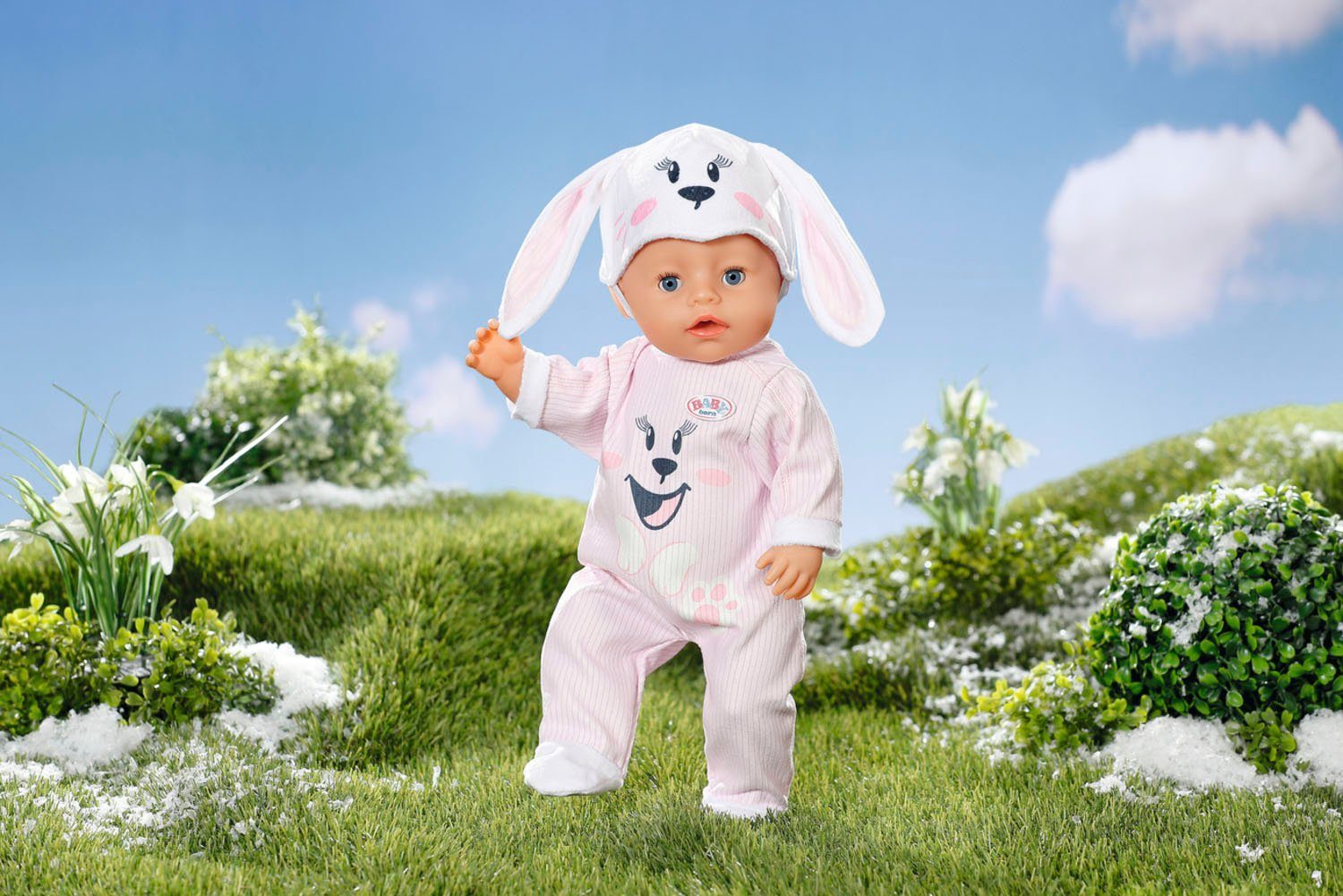 Baby Born Poppenkleding Haasjes relaxpak, 43 cm