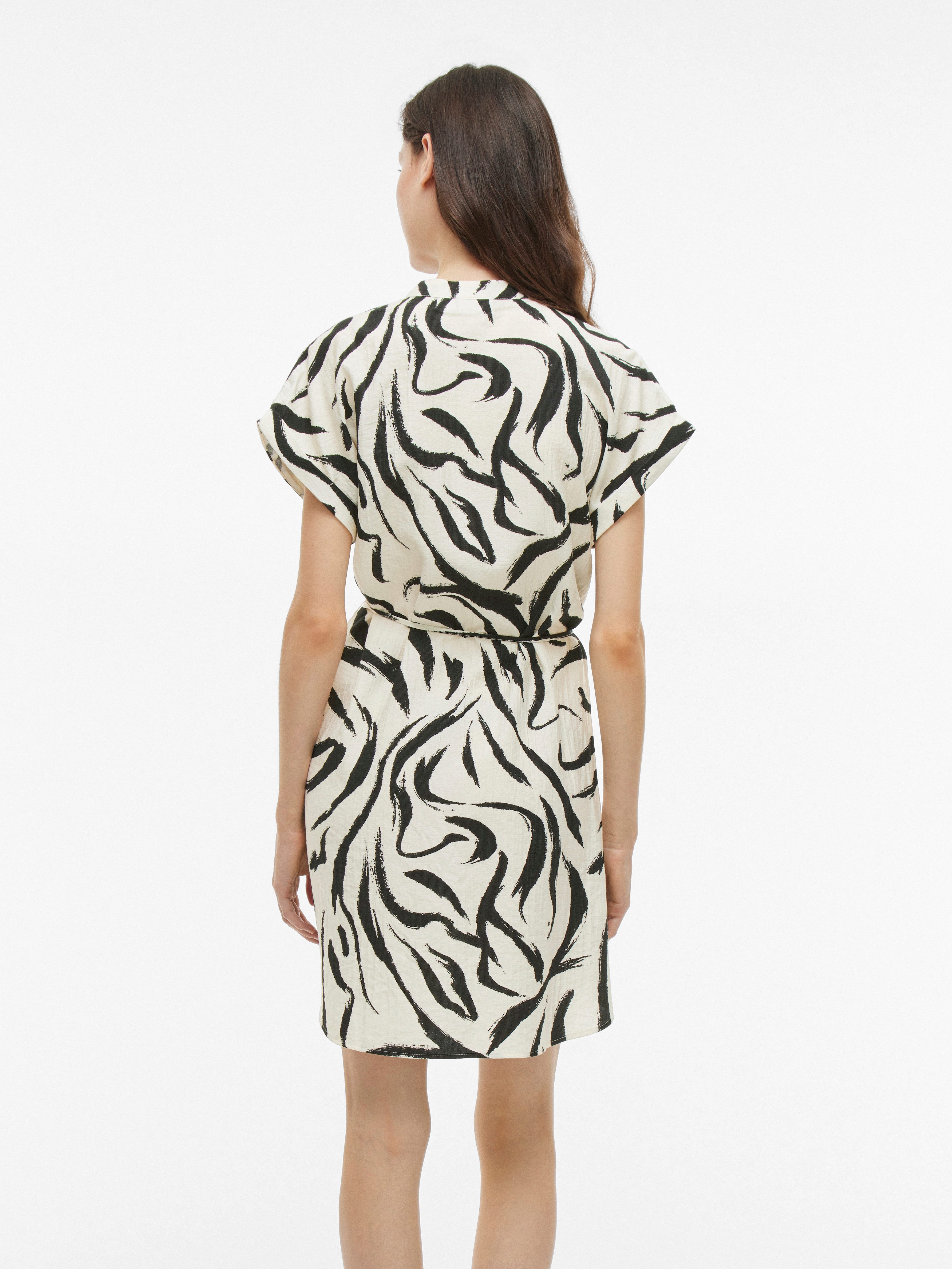 Vila Mini-jurk VICLO S/S SHORT DRESS - NOOS