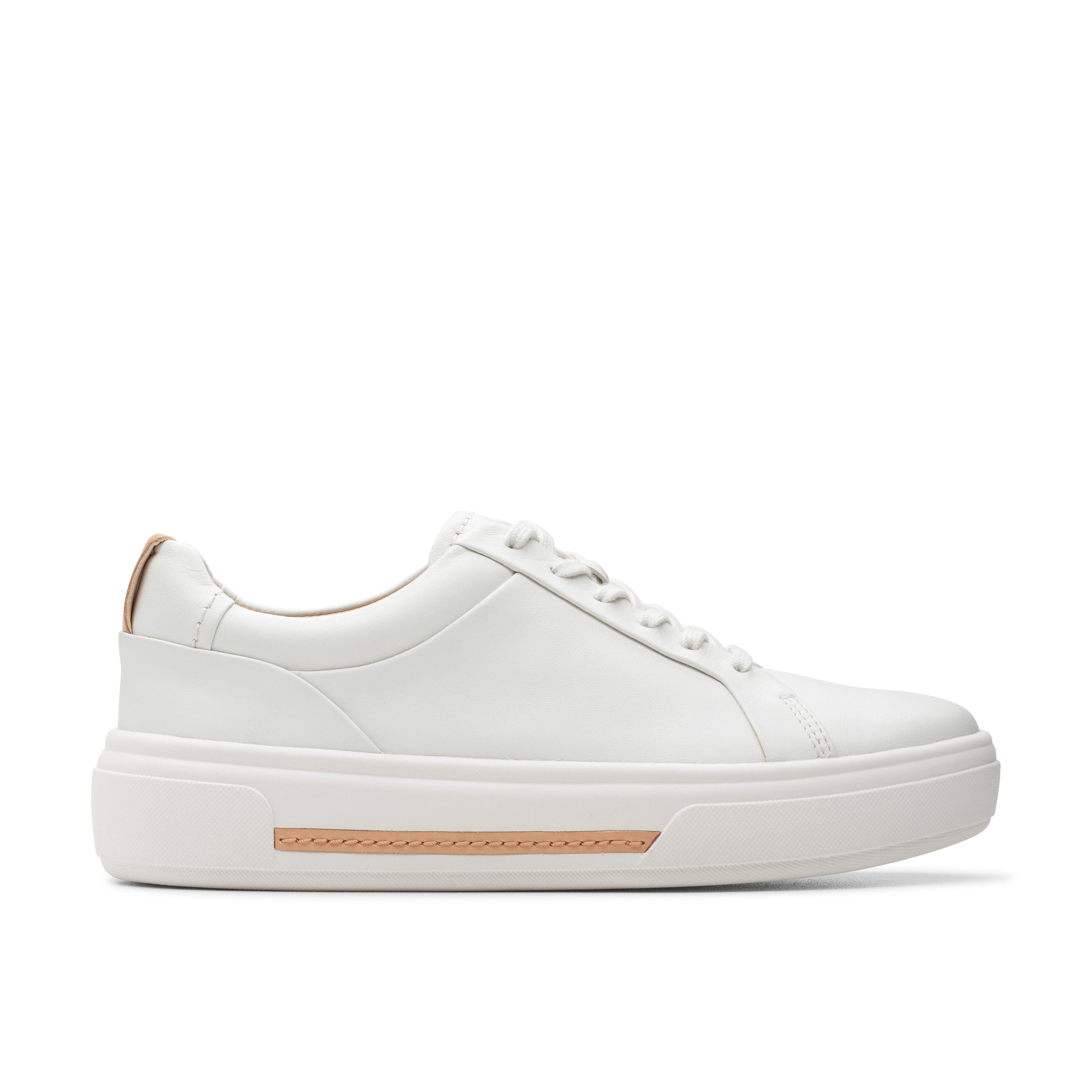 Clarks Veterschoenen Hollyhock Walk Plateauschoen, lage schoen, sneaker met modieuze zool