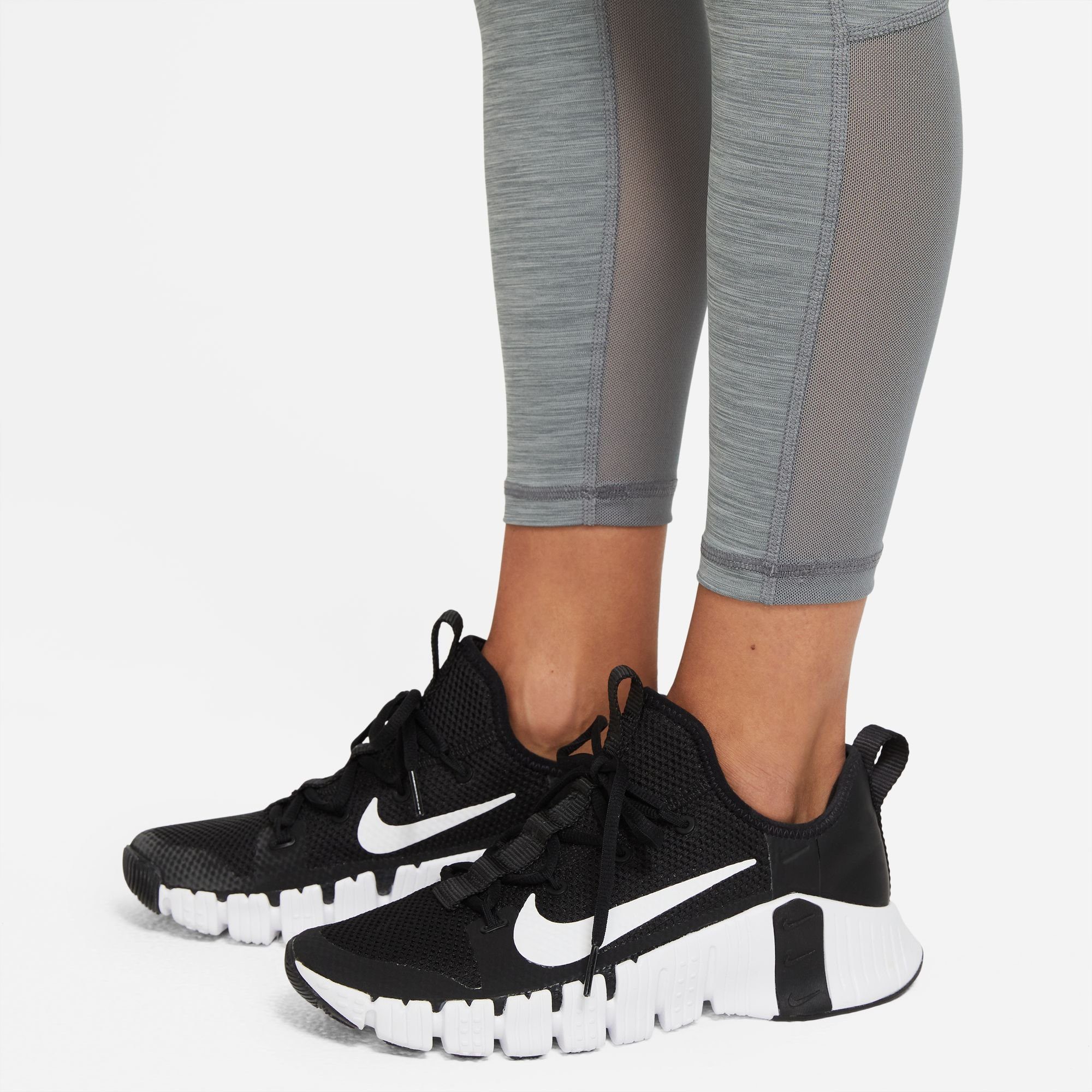 Nike Trainingstights PRO WOMEN'S HIGH-WAISTED / MESH PANEL LEGGINGS