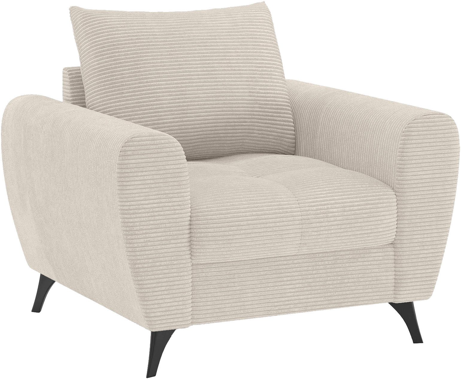 Mr. Couch Fauteuil Blackburn II Geschikt voor de set, optioneel met koudschuim fauteuils beige