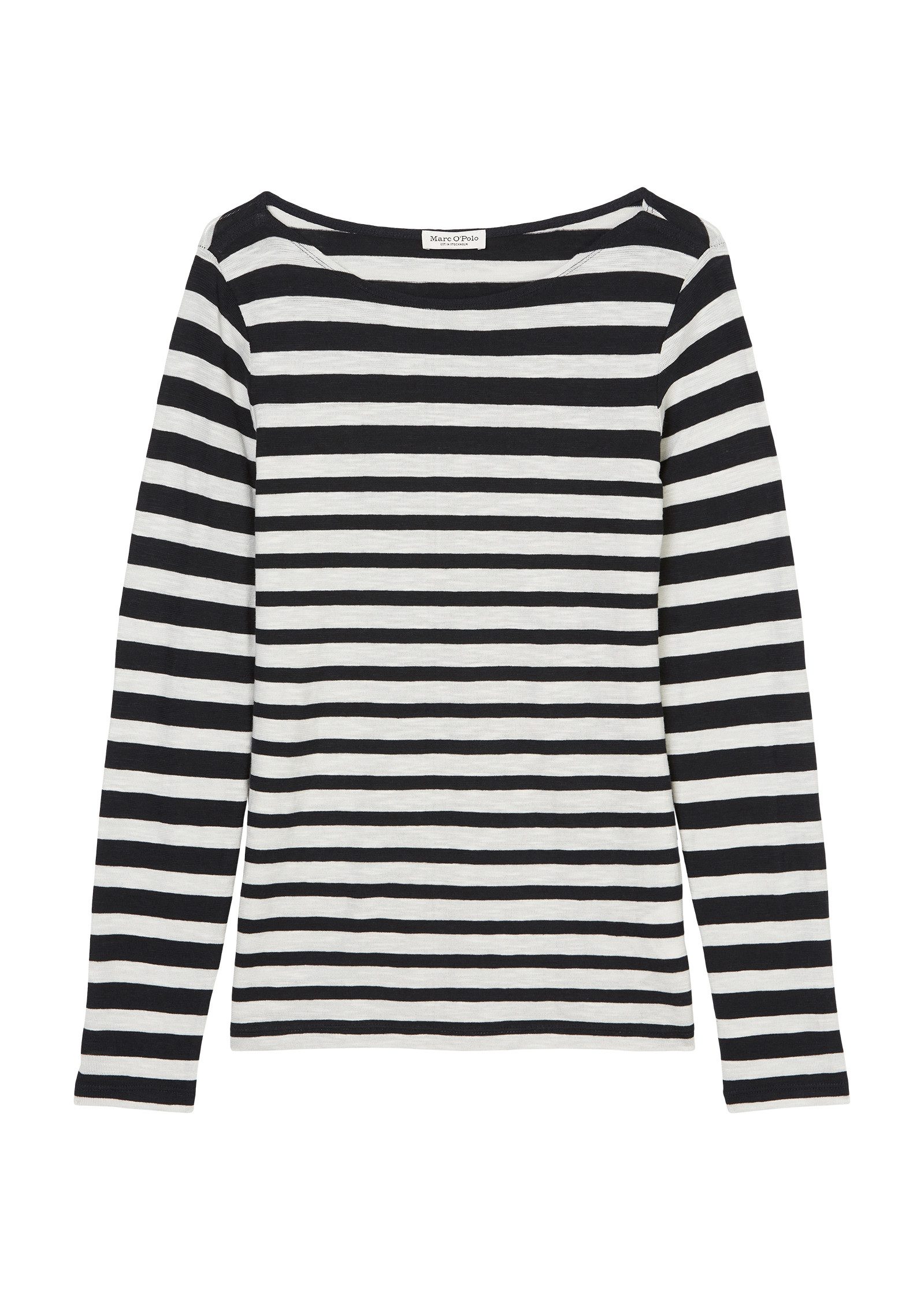 Marc O'Polo Shirt met lange mouwen mooi streepdessin