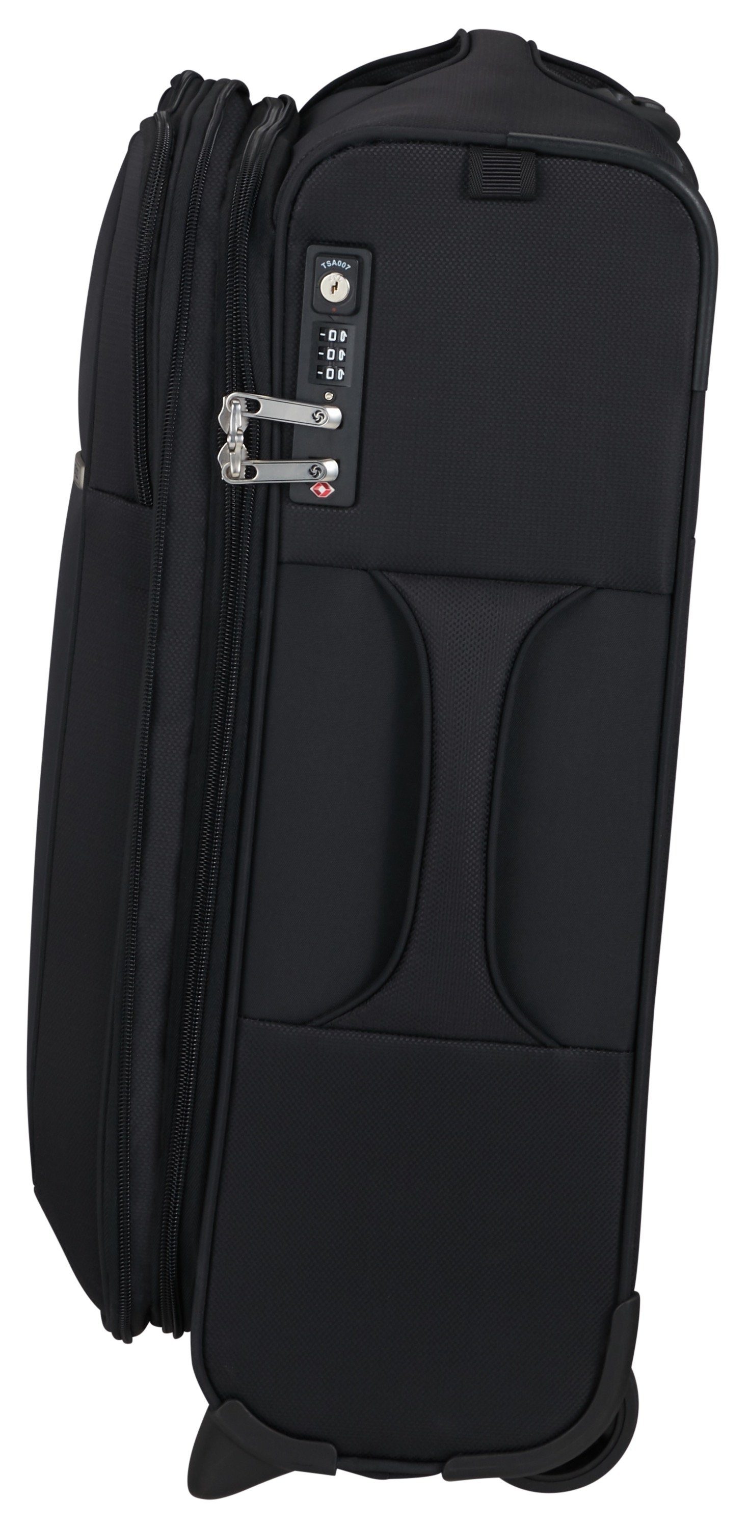 Samsonite Zachte bagage trolley D'LITE, verschillende maten en kleuren Reiskoffer zachte schaal koffer TSA-cijferslot in klassiek ontwerp