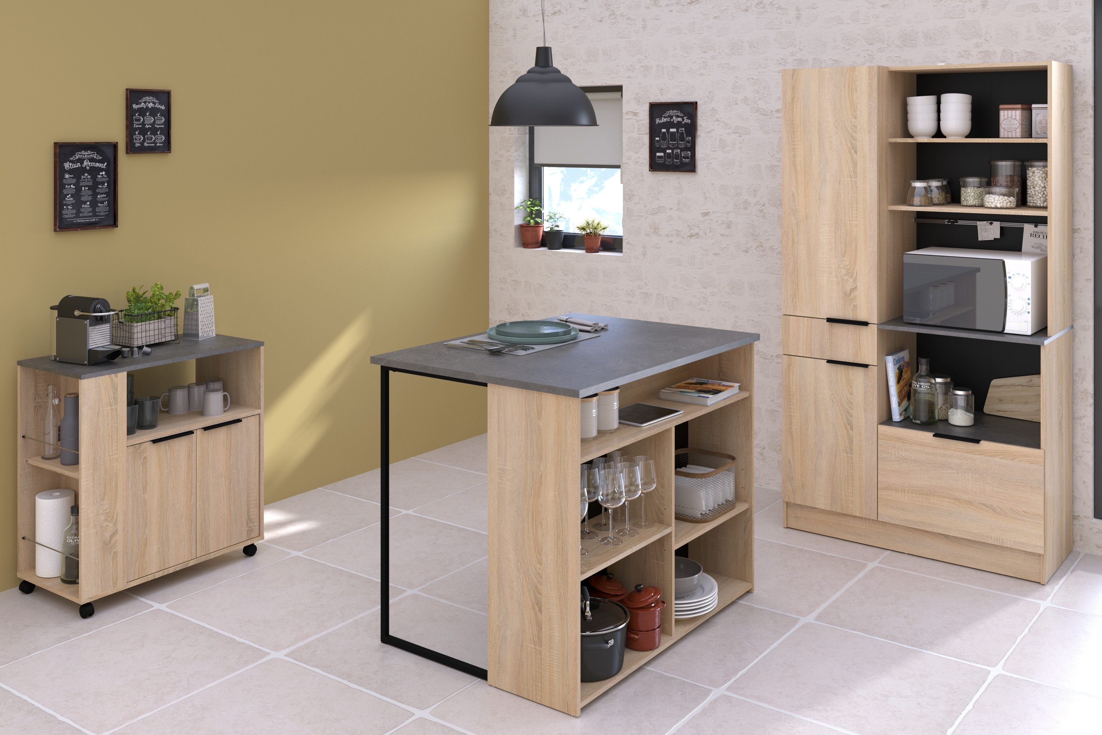 Parisot Kastenset Fumay 3 (set, 3 stuks)
