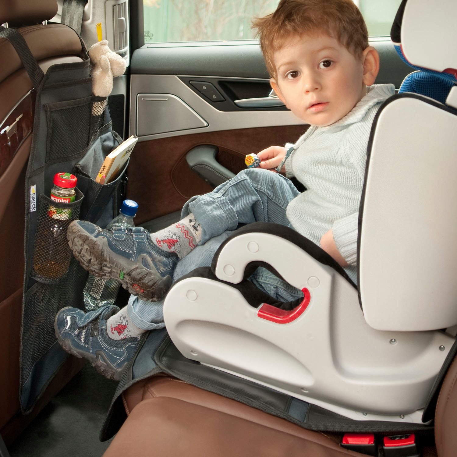 Hauck Kussen voor kinderzitje Sit on Me Deluxe Universele stoelbeschermer voor personenautostoelen