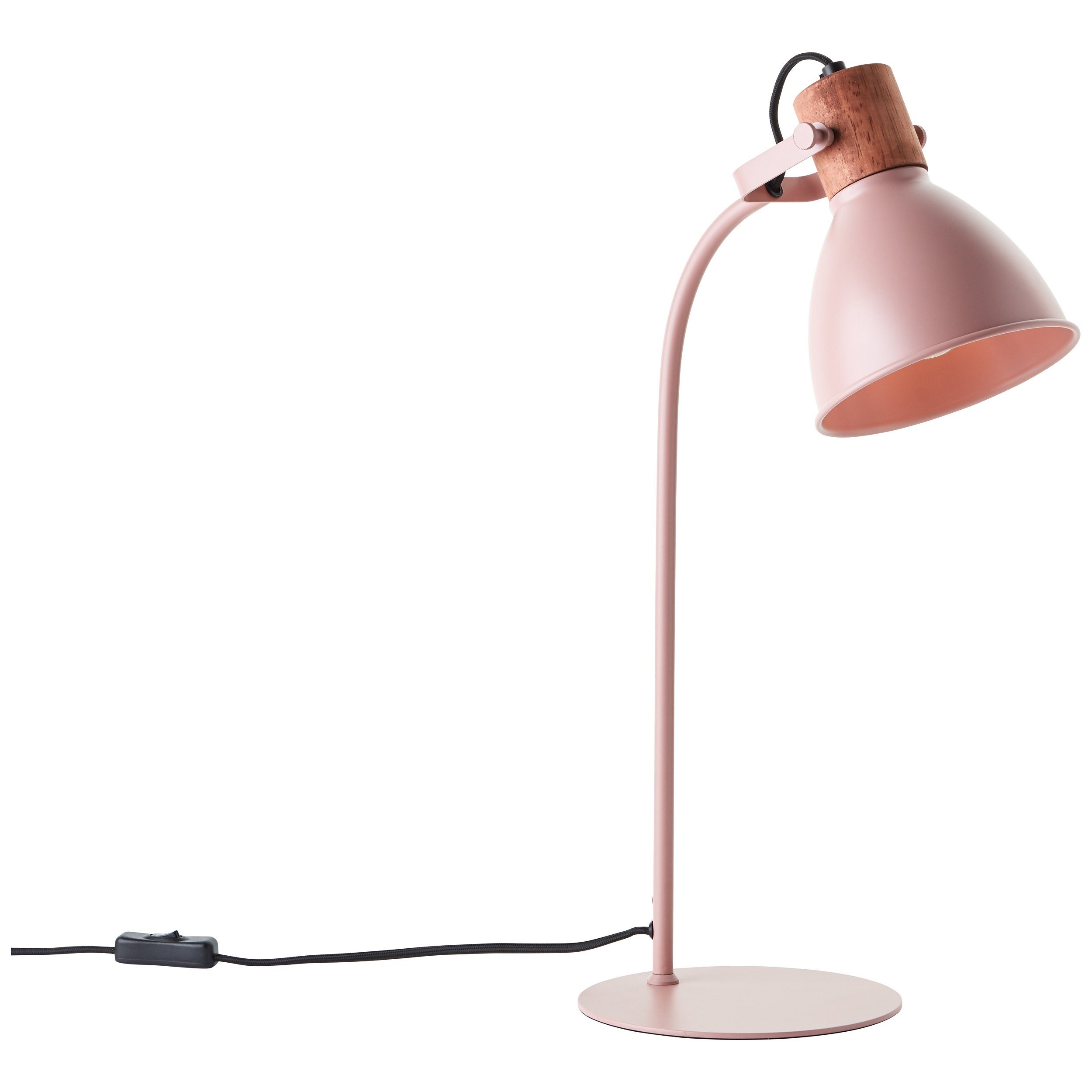 Brilliant Leuchten Tafellamp Erena Hoogte 52 cm, E27, metaal/hout