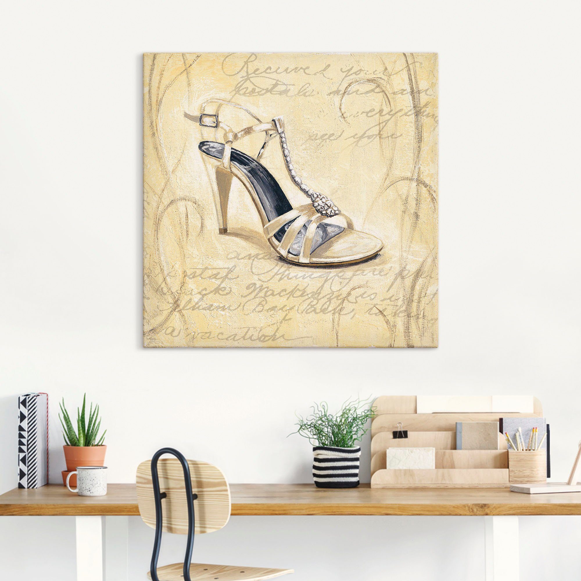 Artland Artprint Stiletto's I - schoenen als artprint op linnen, muursticker in verschillende maten
