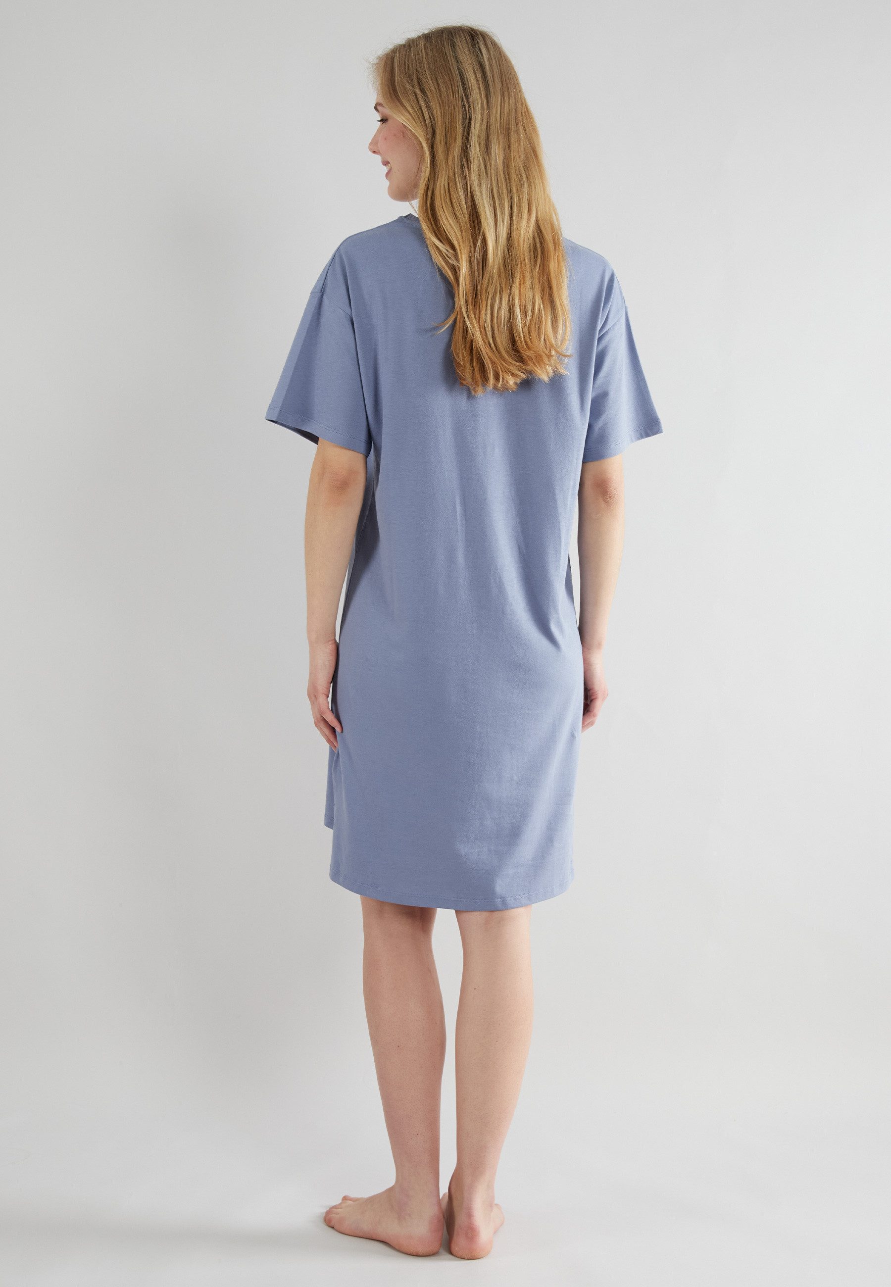 Tom Tailor Nachthemd Charlotte Met logo-opschrift voor