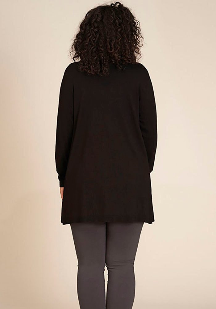 SANDGAARD Cardigan Helsinki in gemêleerde look