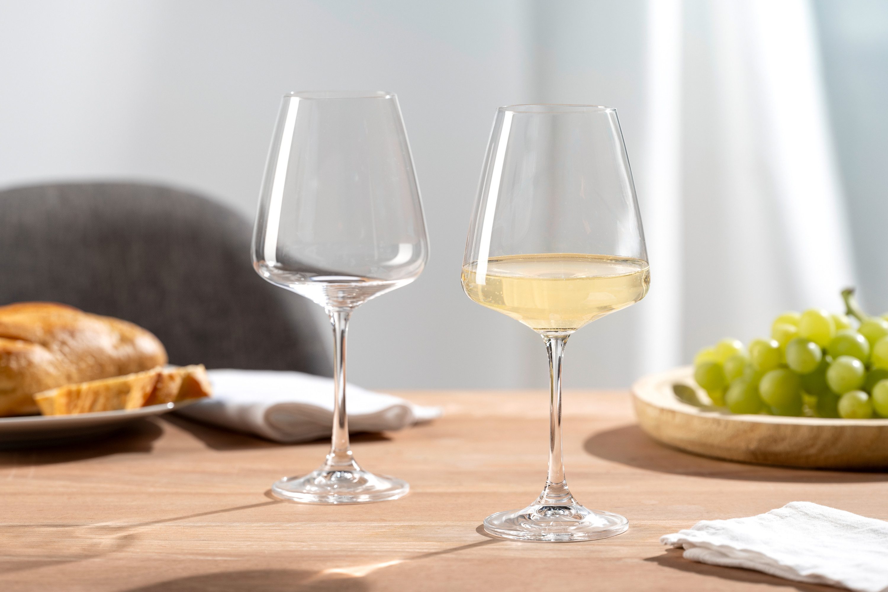 LEONARDO Wijnglas Witte wijnglas PALADINO, 540 ml, 6-delig set (set, 6-delig)