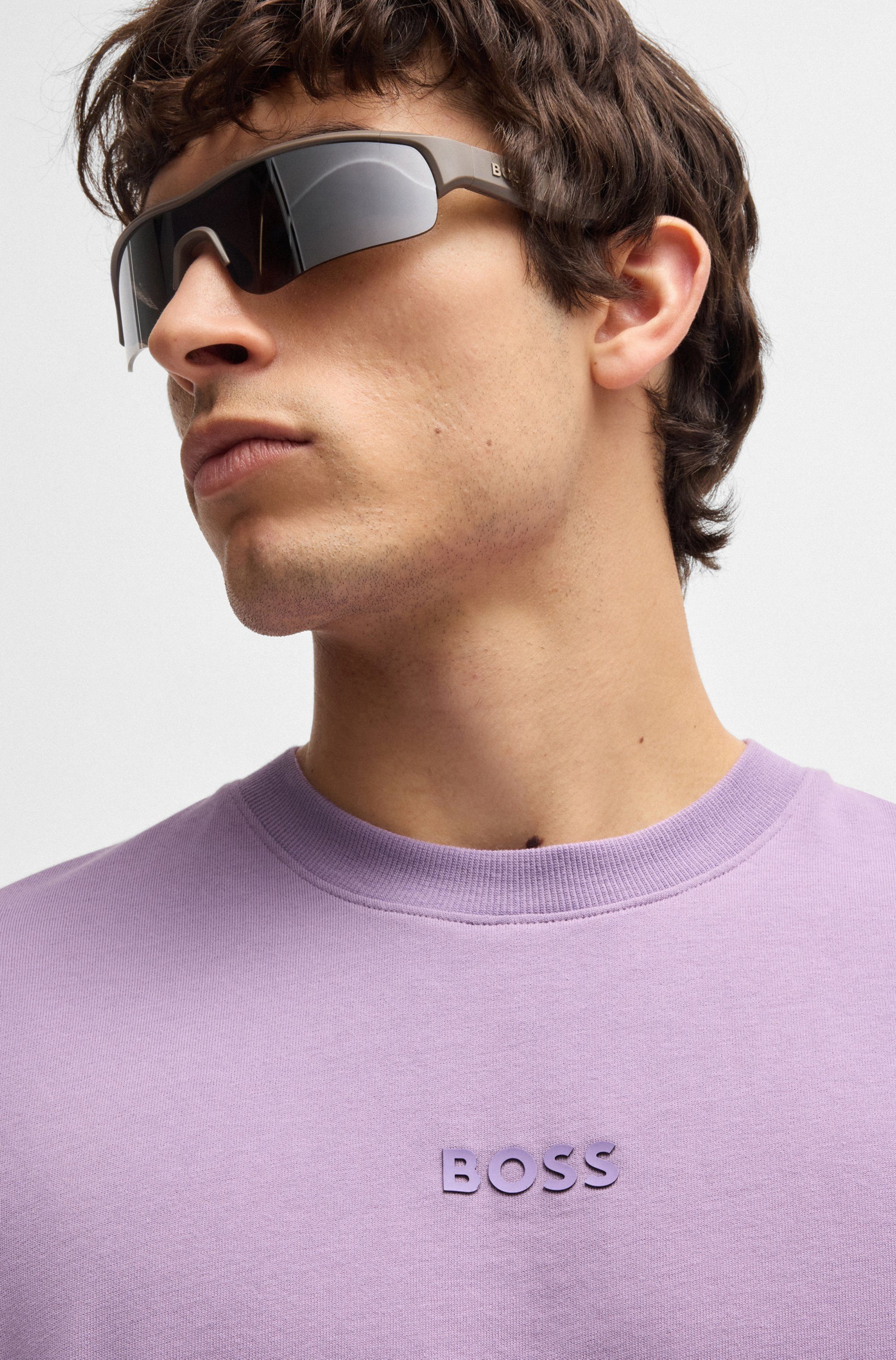 BOSS GREEN T-shirt Tee 10 met een ronde hals