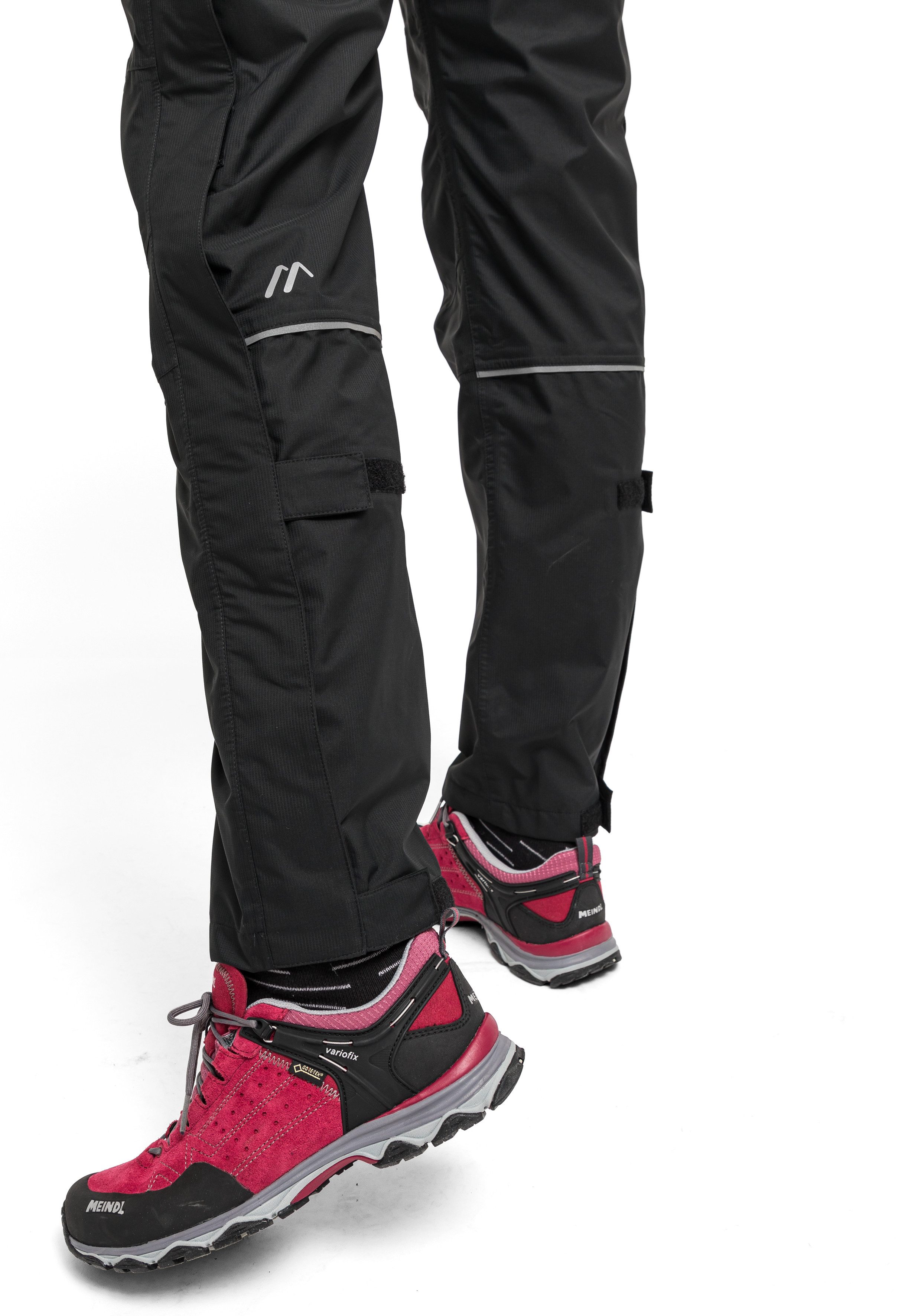 Maier Sports Regenbroek Raindrop L Dames outdoorbroek, waterdicht en winddicht, ook als overbroek te gebruiken