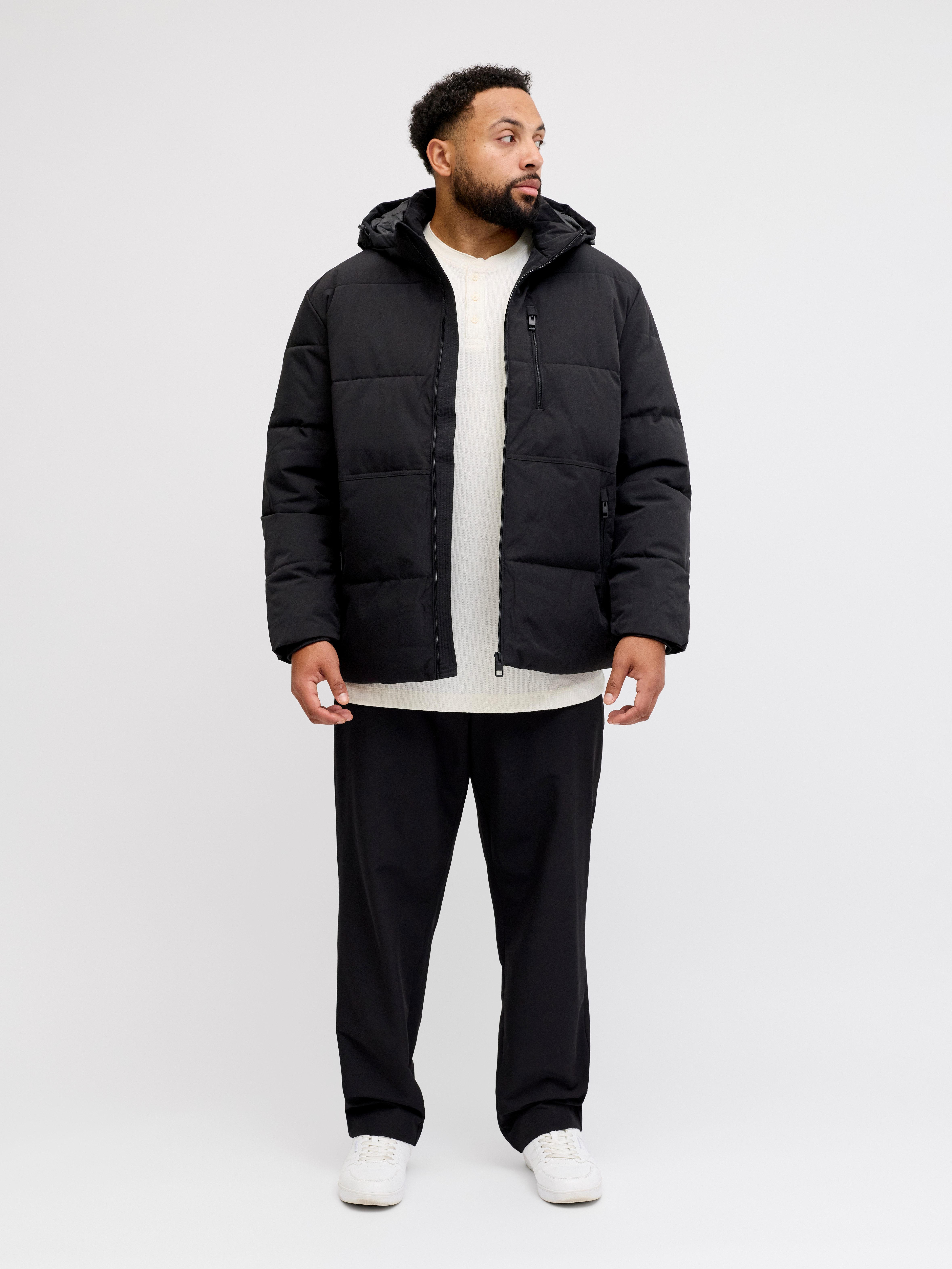 Jack & Jones PlusSize Gewatteerde jas JJEOWEN PUFFER SN PLS