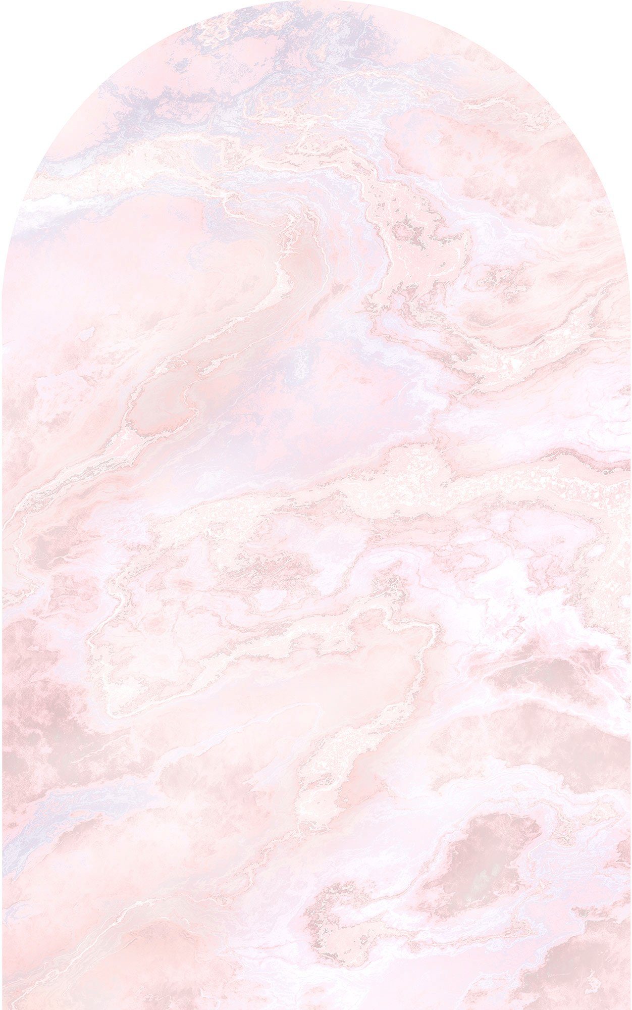 komar fotobehang mármol rosa 127 x 200 cm (breedte x hoogte) (1 stuk) multicolor