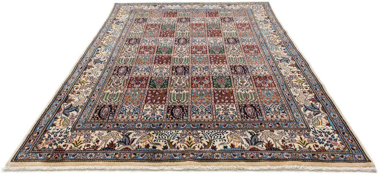 morgenland Hoogpolige loper Belutsch figuratief Blu scuro 200 x 107 cm Uniek exemplaar met certificaat