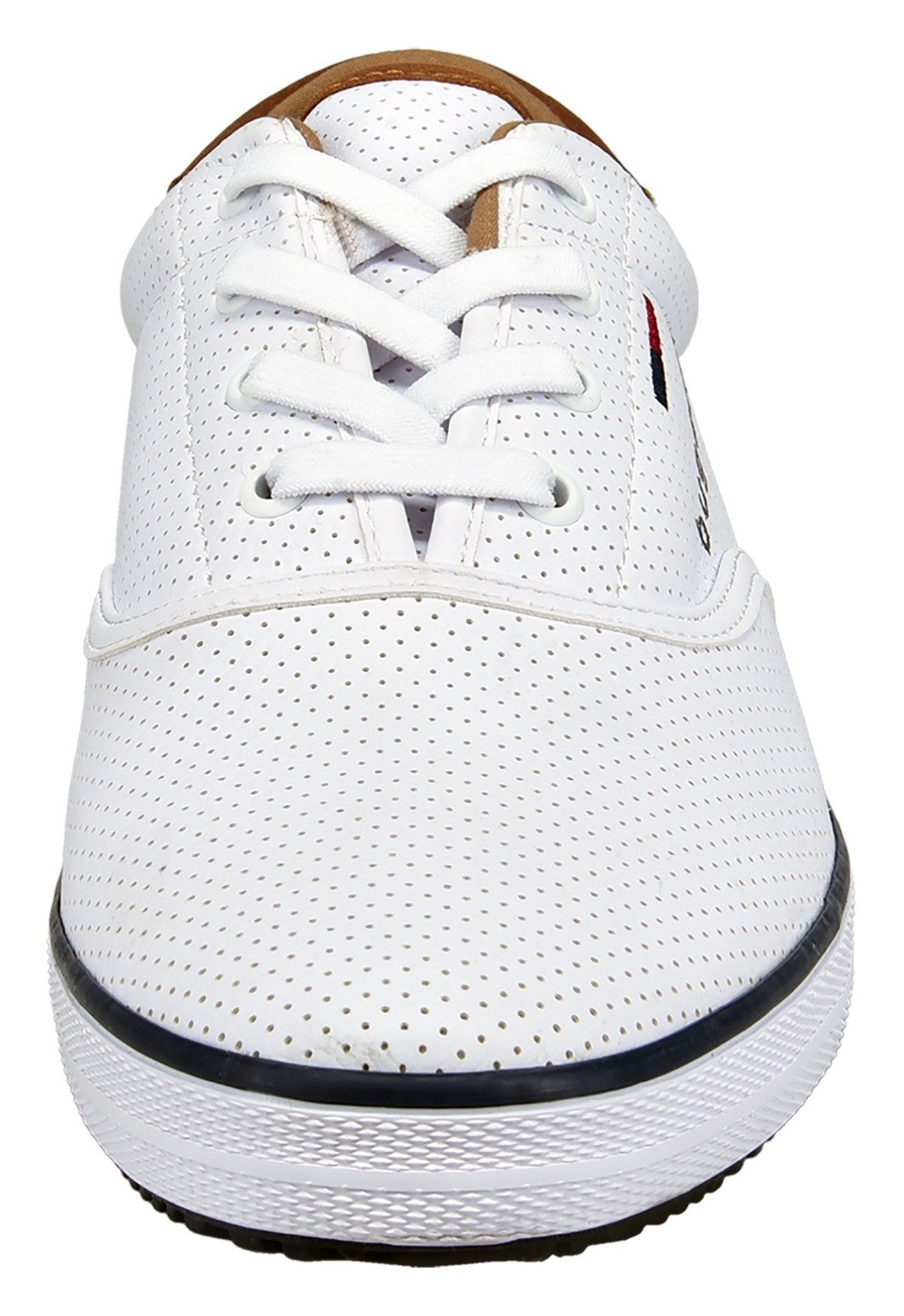 Bugatti Slip-on sneakers , vrijetijdsschoen, slipper, lage schoen met zijlogo