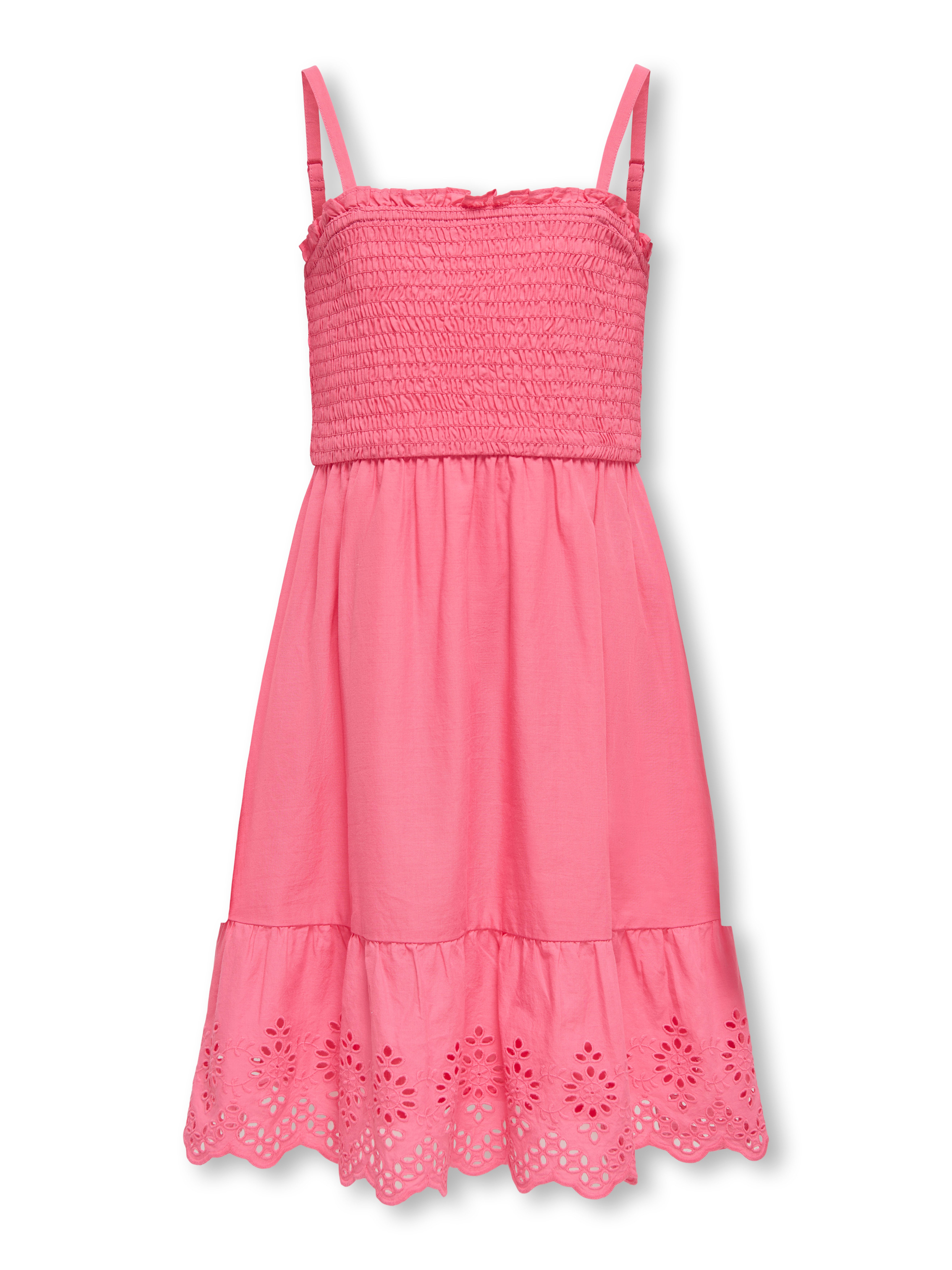 KIDS ONLY Jurk met bandjes KOGLOU LIFE EMB SMOCK DRESS WVN