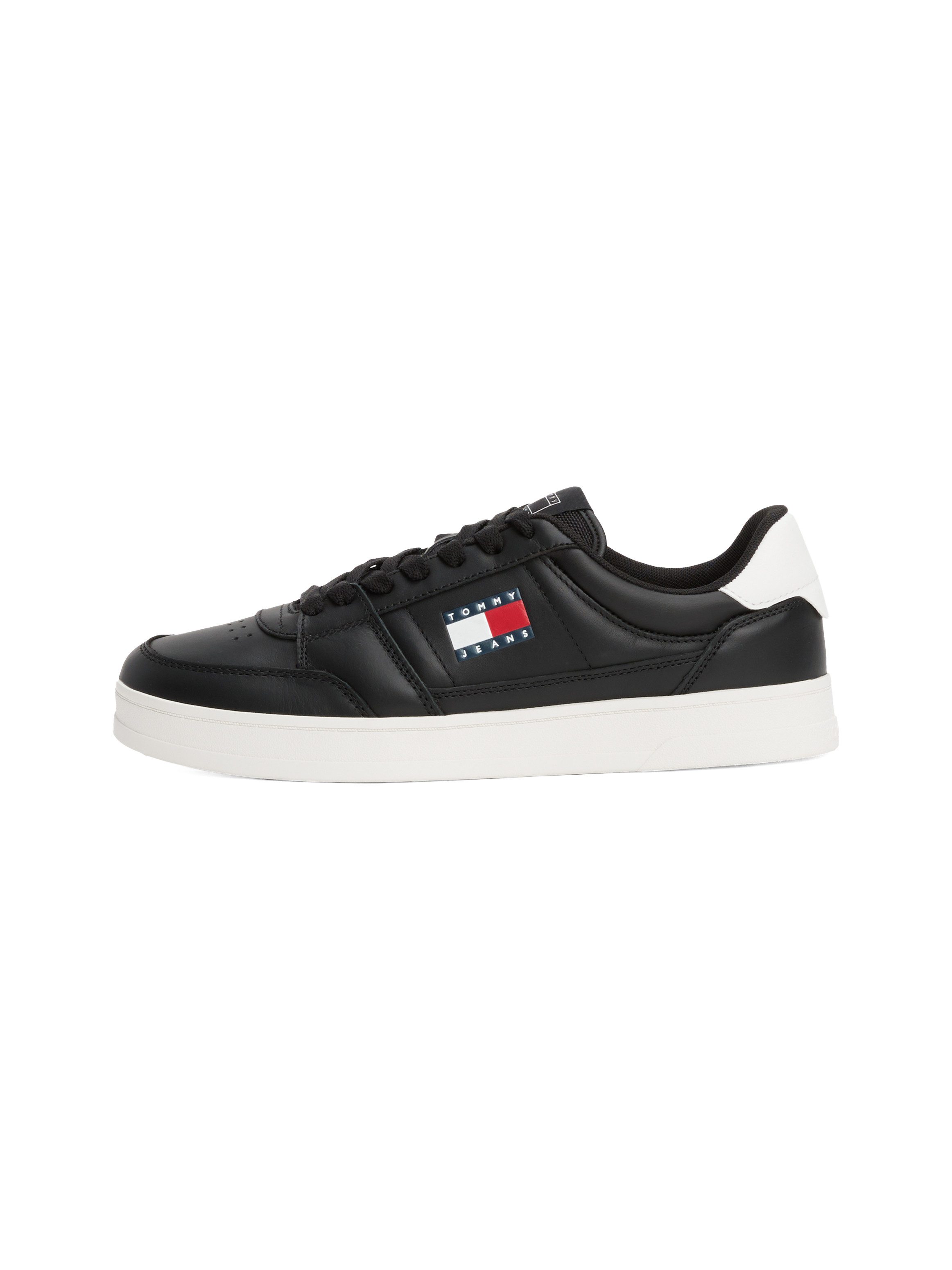 TOMMY JEANS Sneakers TJM THE GREENWICH NEW ESS , vrijetijdsschoen, lage schoen, veterschoen in basket-style
