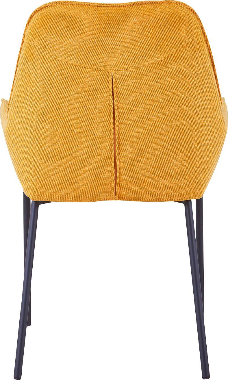 SalesFever Eetkamerstoel Bekleding van structuurstof (set, 2 stuks)