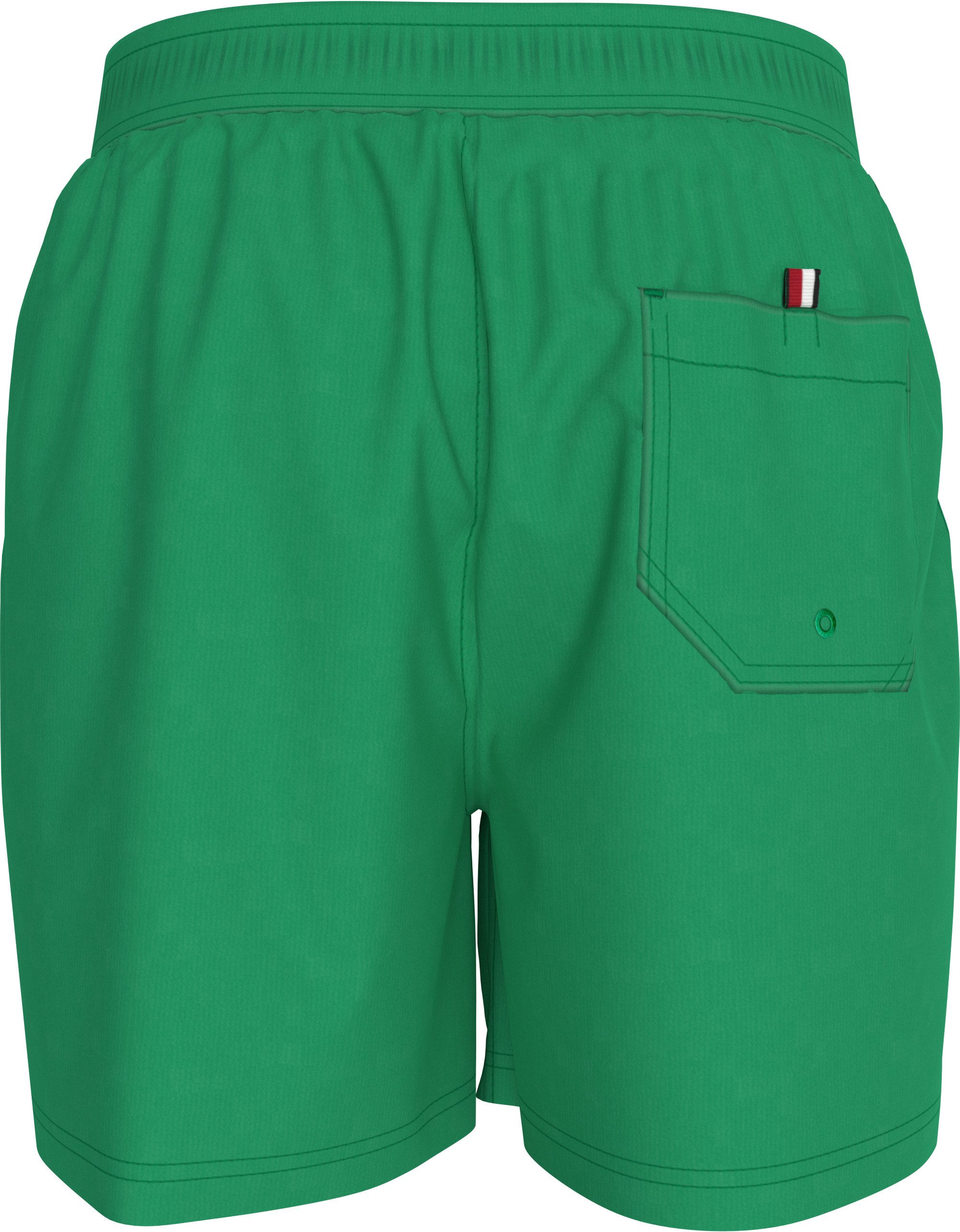 Tommy Hilfiger Swimwear Zwemshort MEDIUM DRAWSTRING met een logo-opschrift
