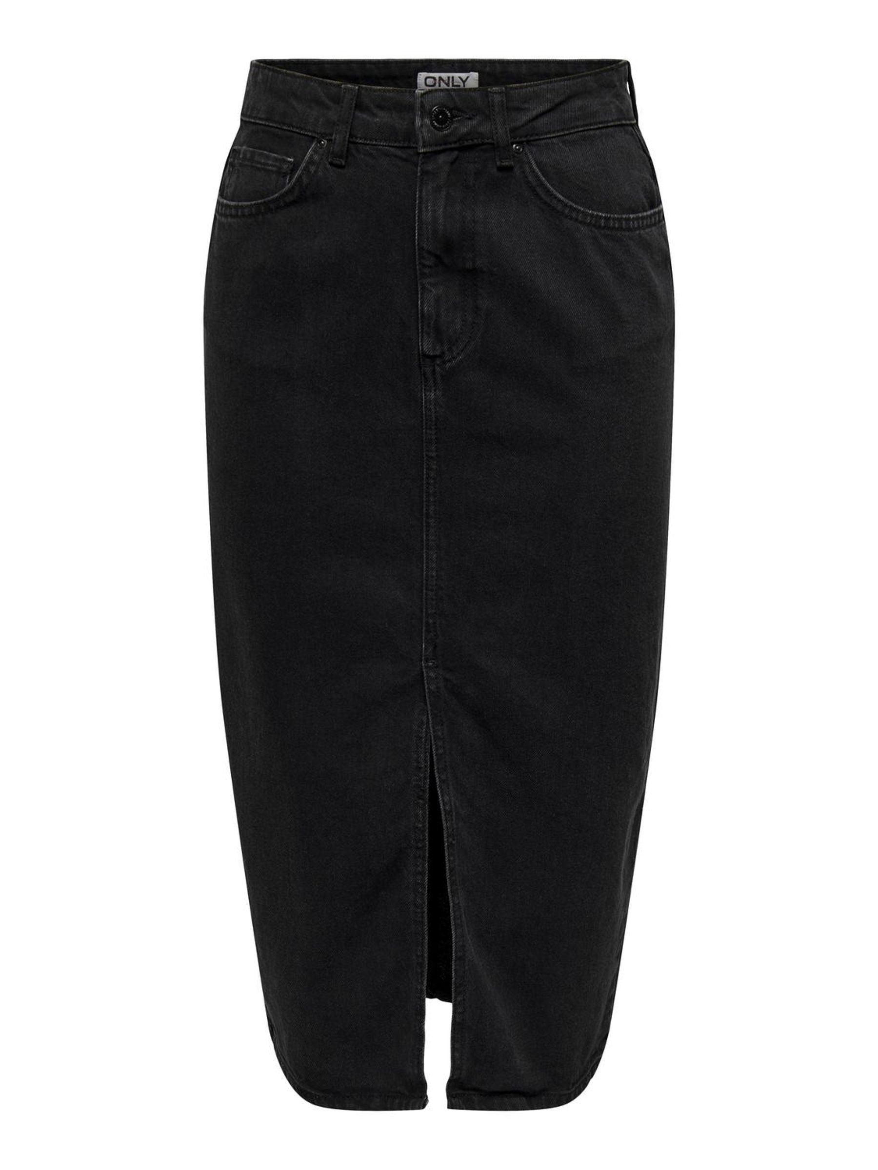 Only Jeans rok ONLBIANCA MIDI SKIRT DNM REA NOOS