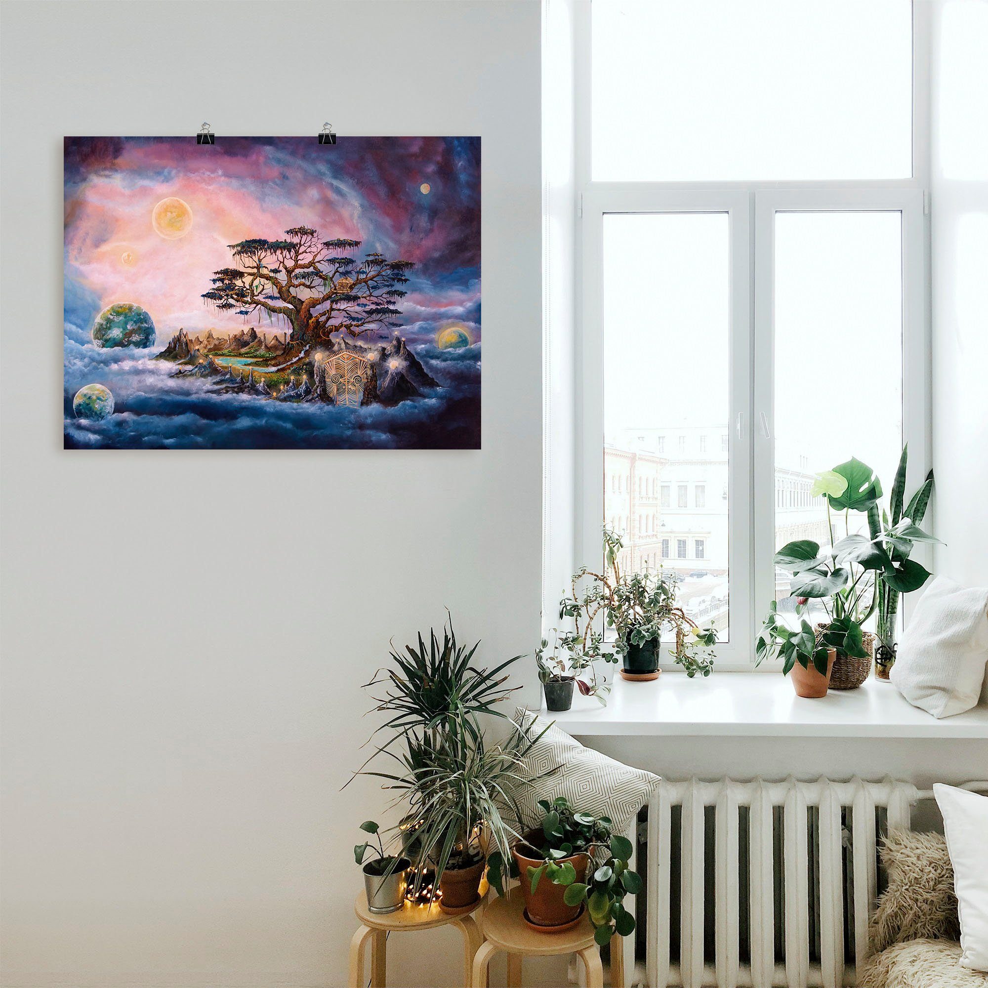 Artland Artprint De wereldwachters als artprint op linnen, poster in verschillende formaten maten