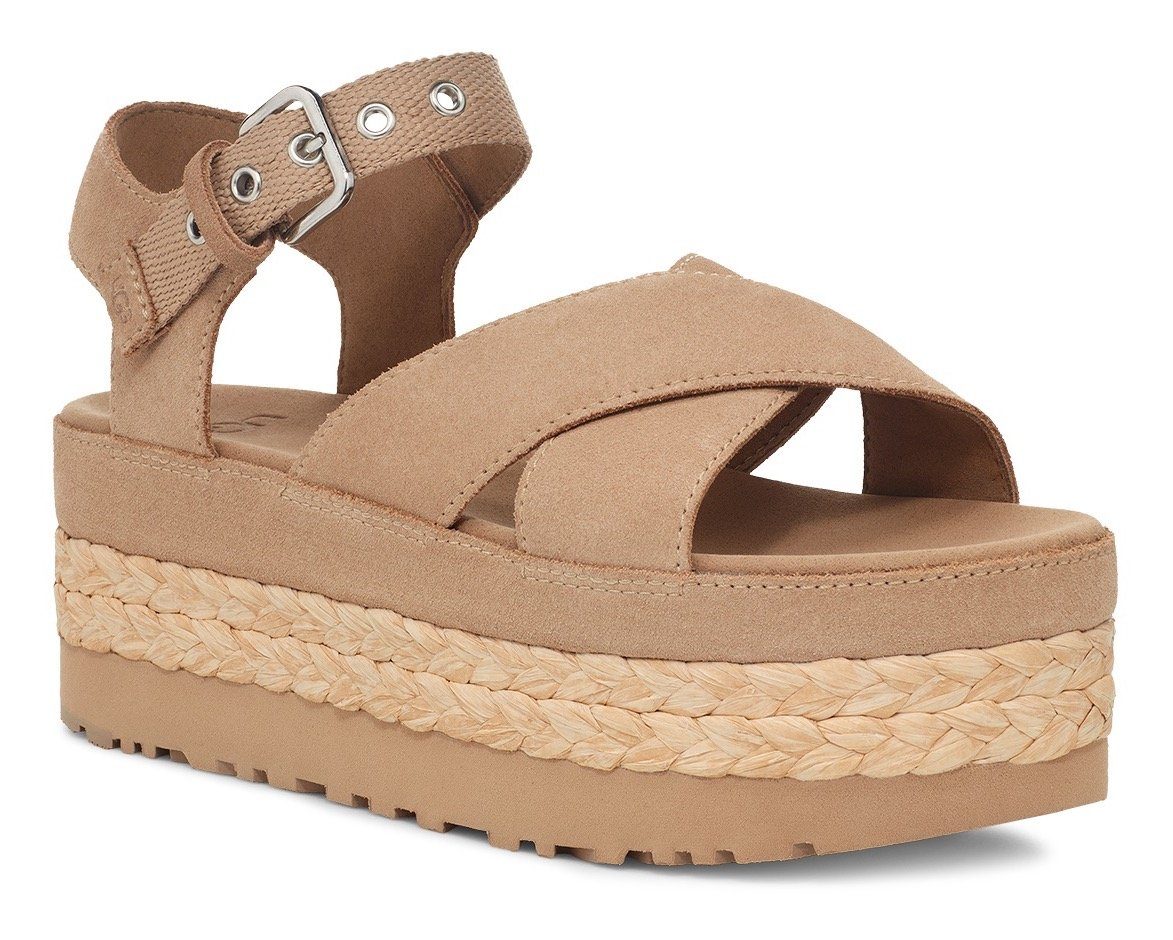 UGG Plateausandalen AUBREY ANKLE met gespsluiting