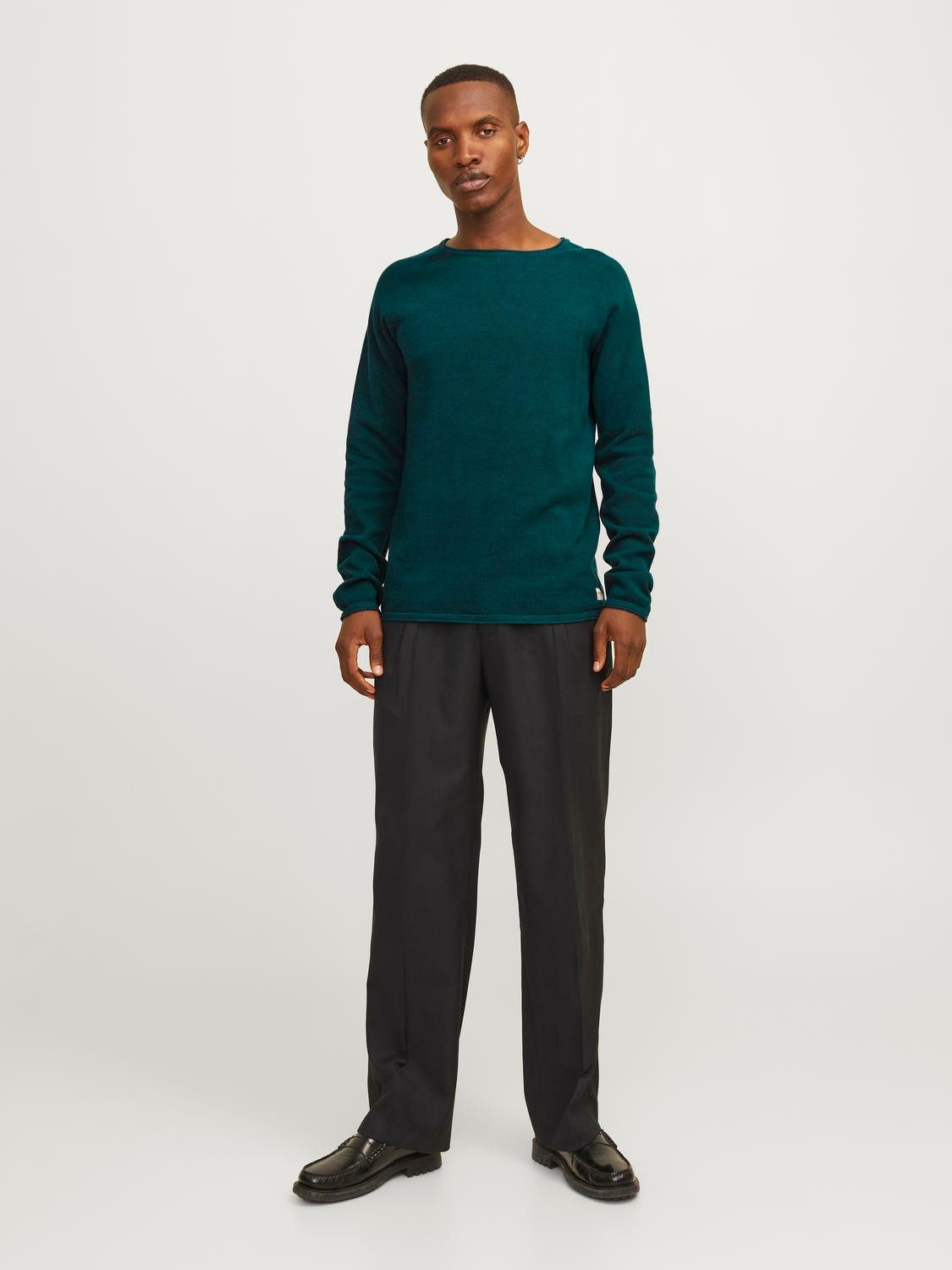 Jack & Jones Trui met ronde hals JJEHILL KNIT CREW NECK NOOS
