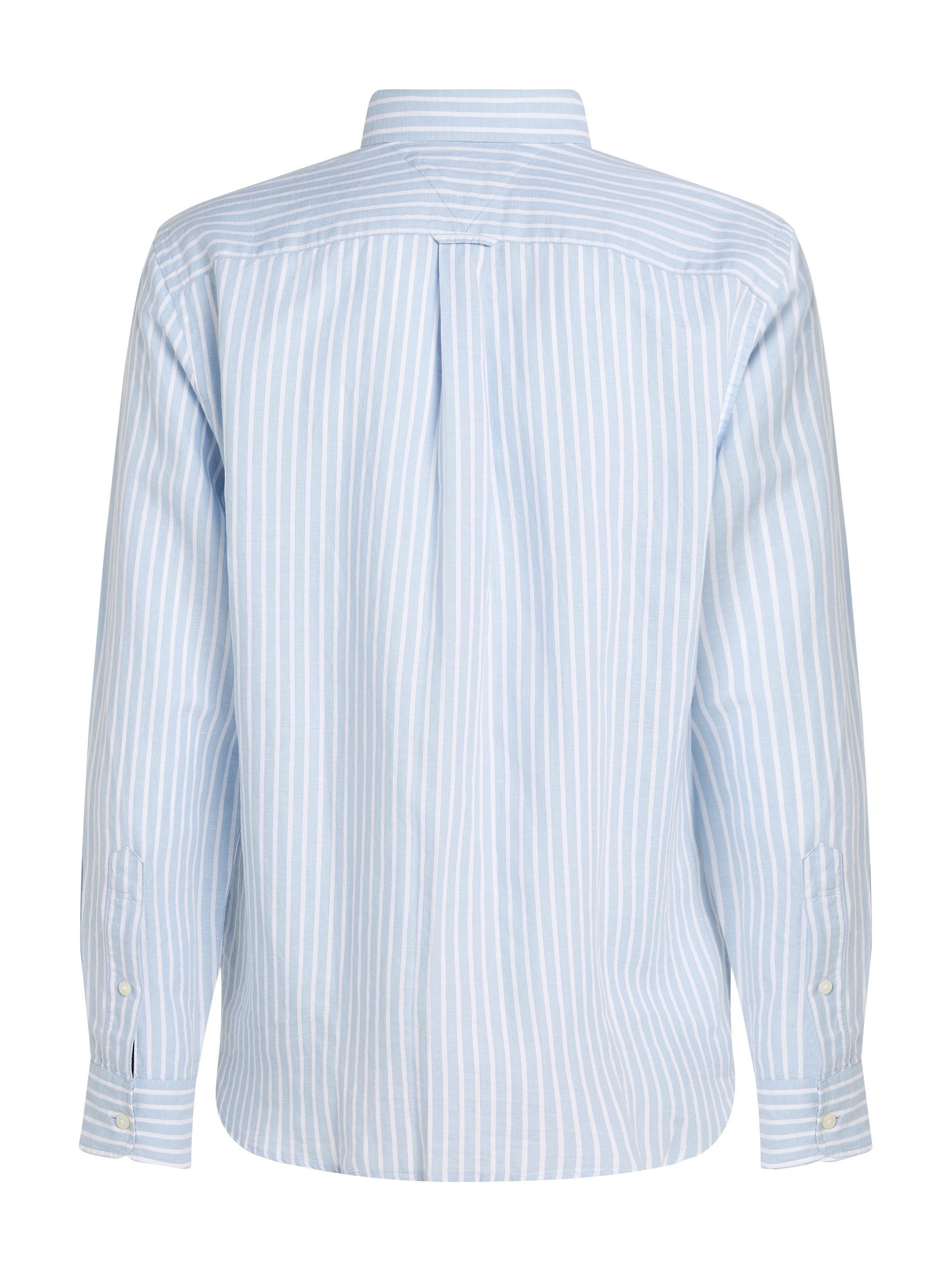 Tommy Hilfiger Overhemd met lange mouwen LINEN BLEND BOLD STRIPE