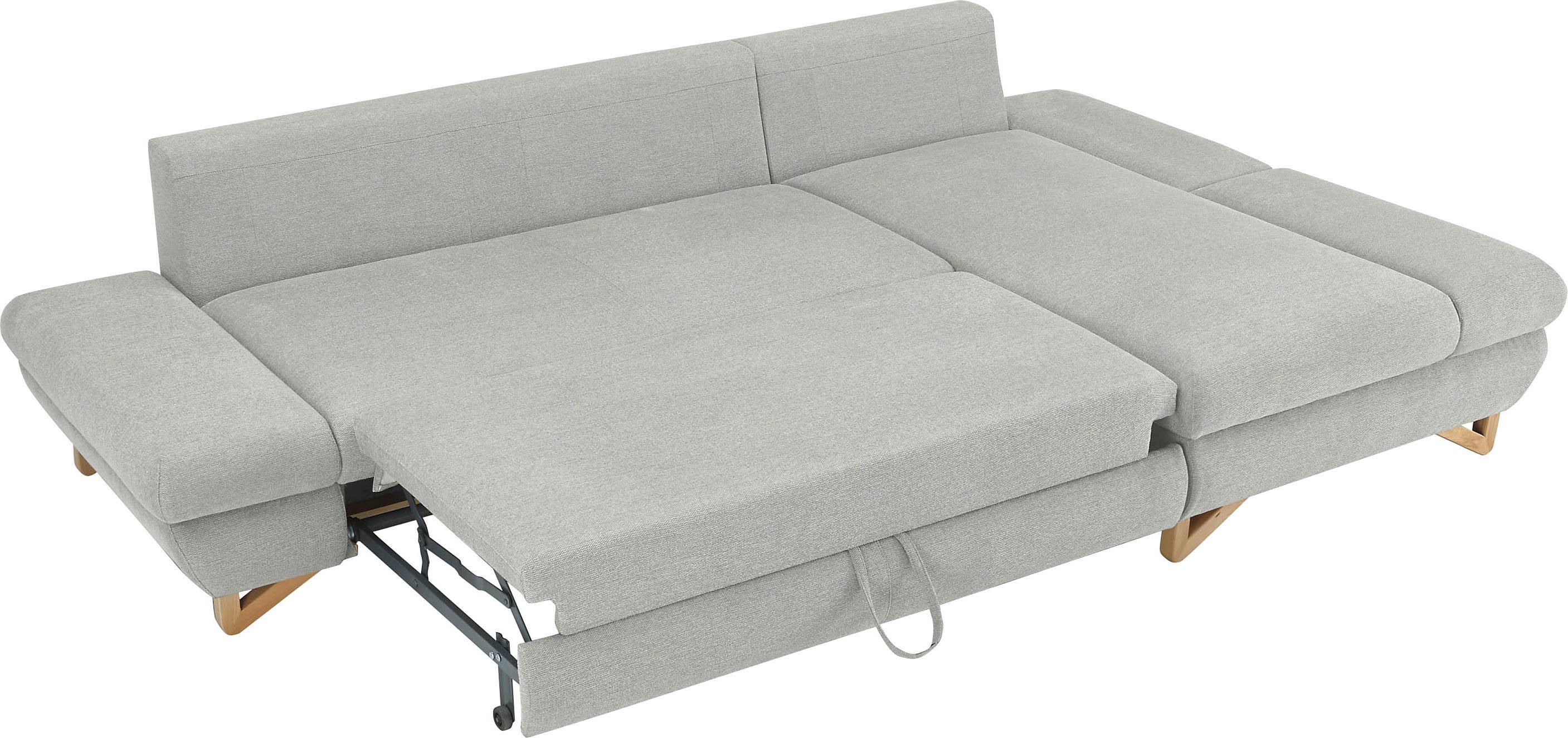 INOSIGN Slaapbank City/Giron comfortabele slaapbank (ligoppervlak 245 x 138 cm) en bedlade